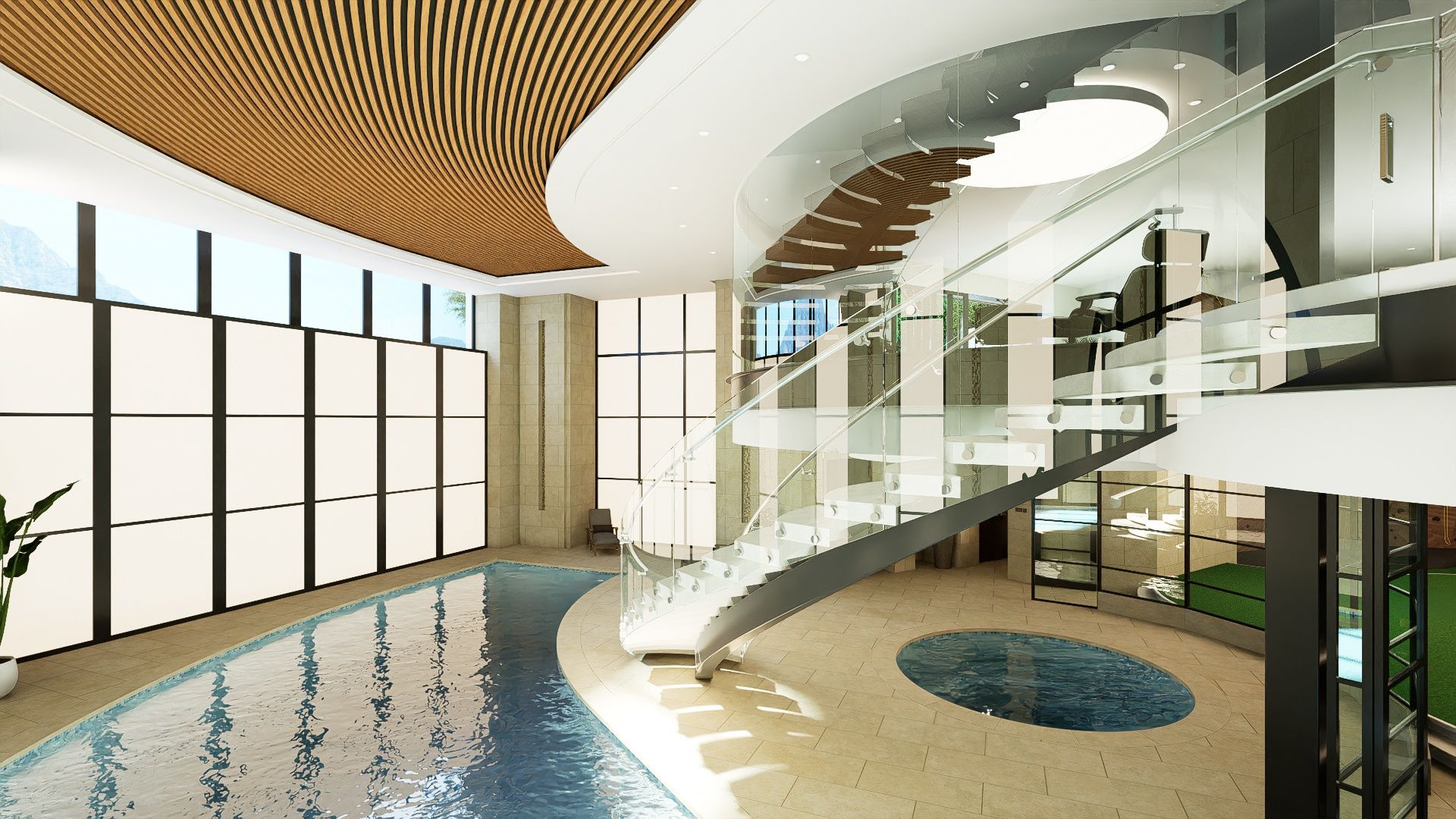 Mind-Blowing Mega Mansion - A Bent Glass Oasis video