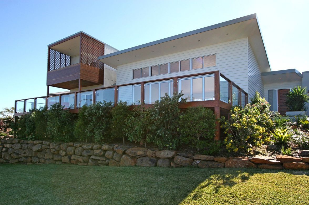 Contemporary Hillside House