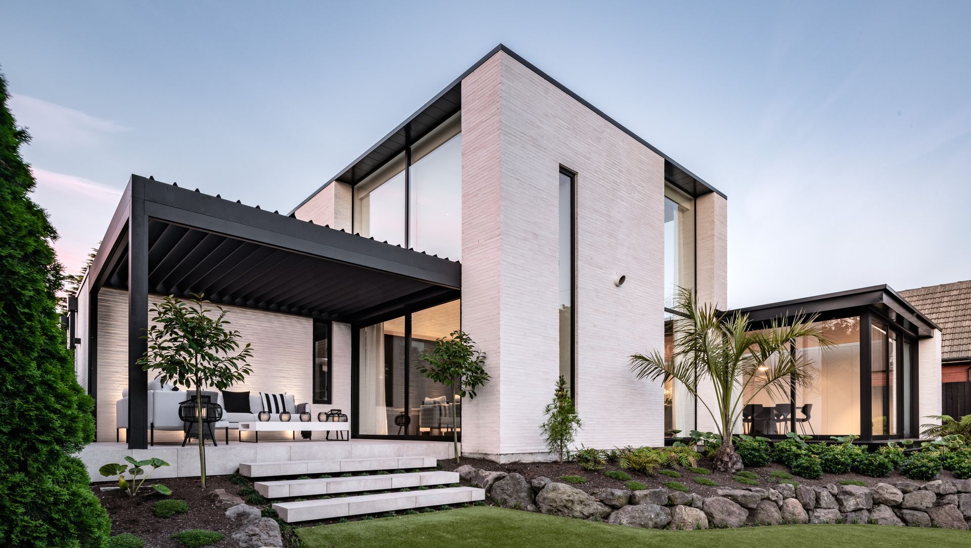 Modern Mediterranean style for Christchurch rebuild banner