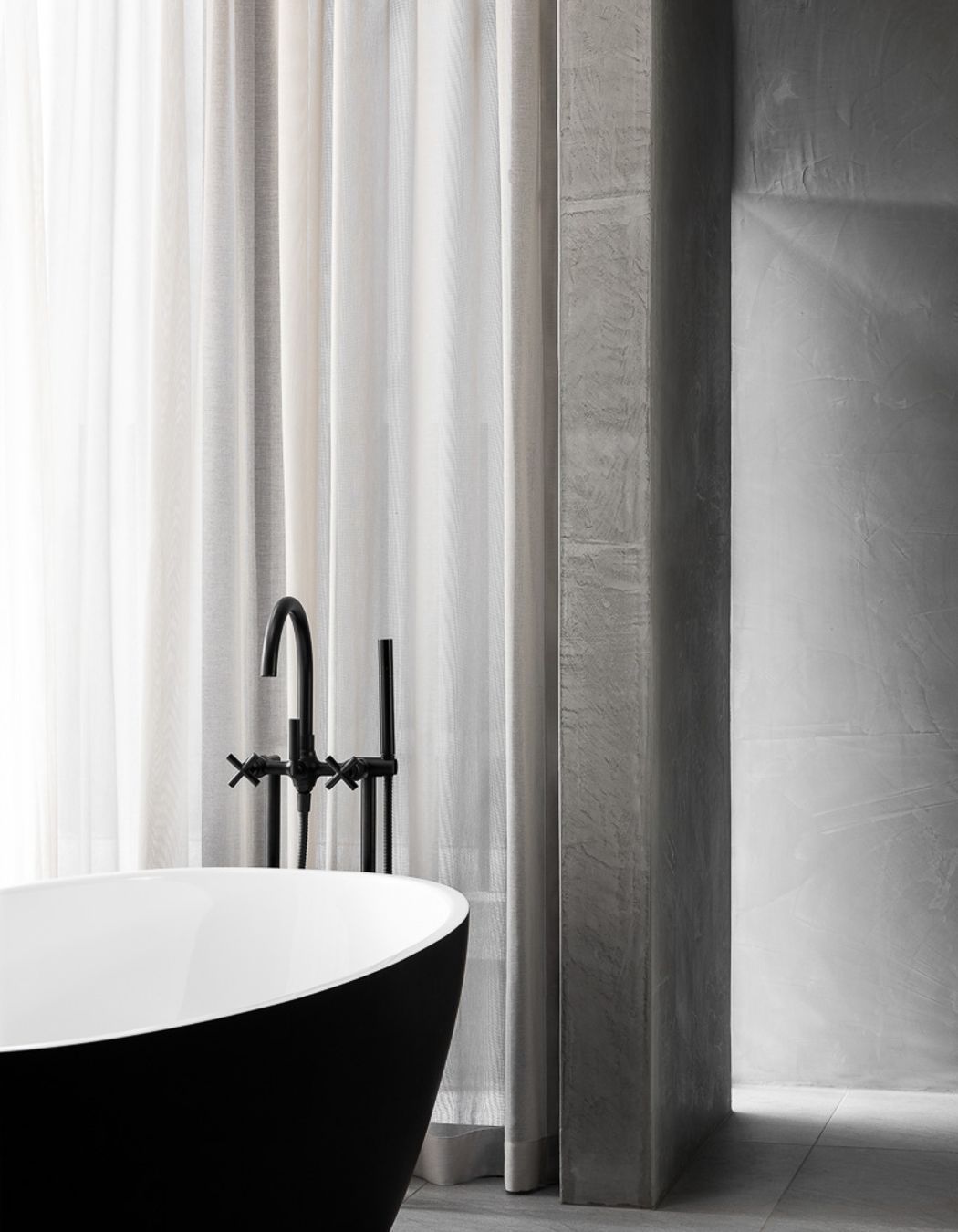 Sussex Residence - Sheers &amp; Recessed Motorised Blinds