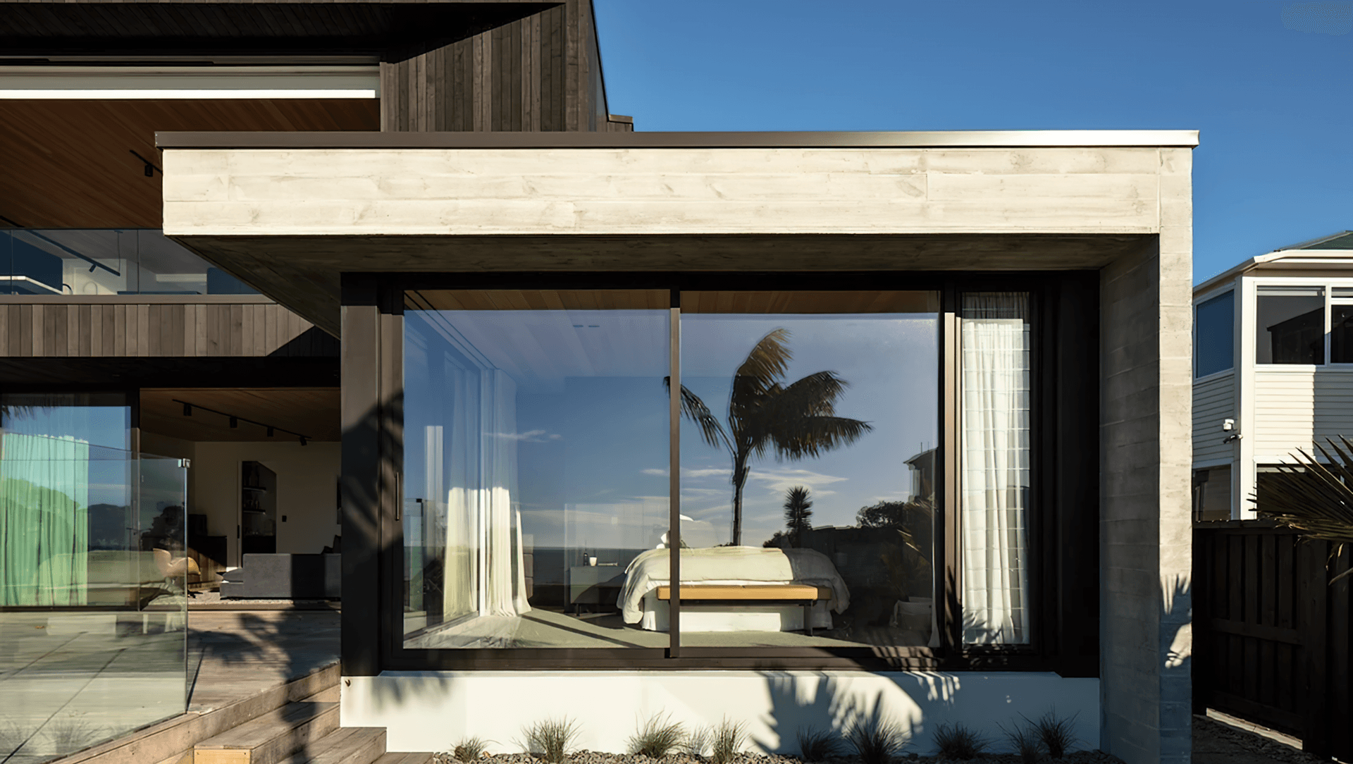 New Plymouth House banner