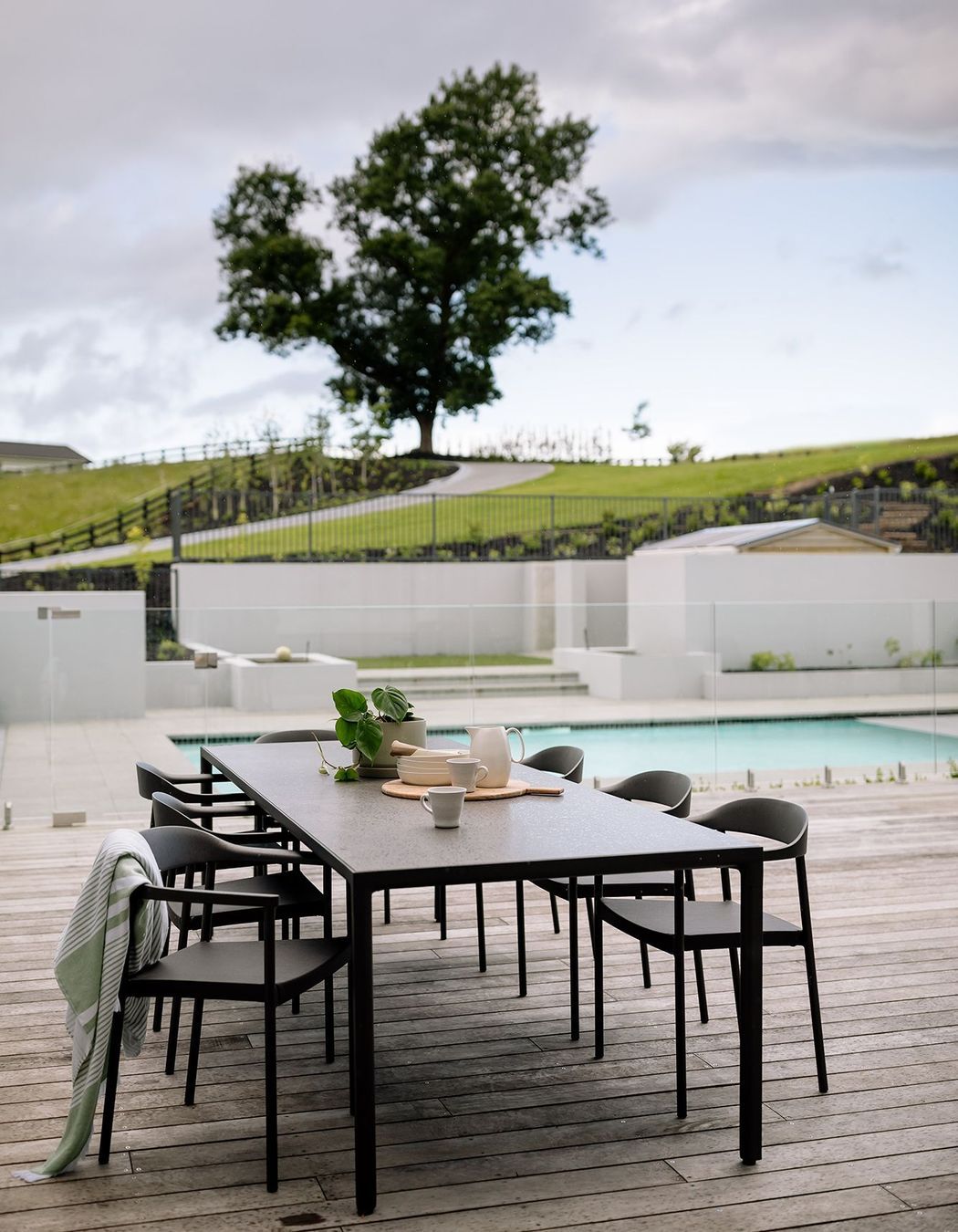 River House - Pool, entertaining and dining (North Deck)