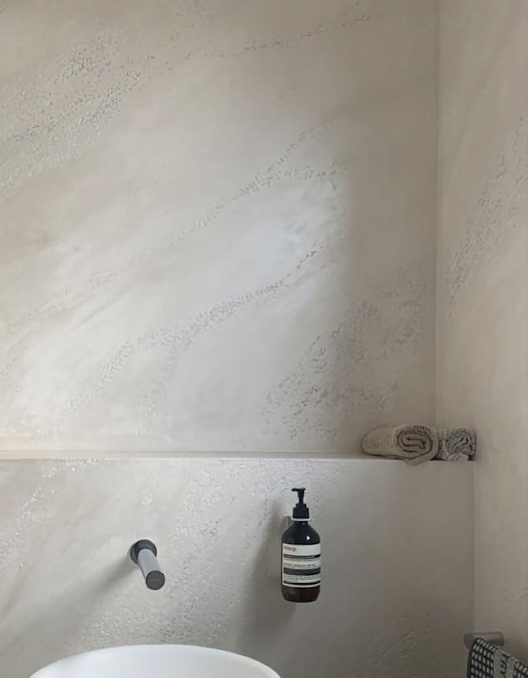 Venetian Plaster Bathroom