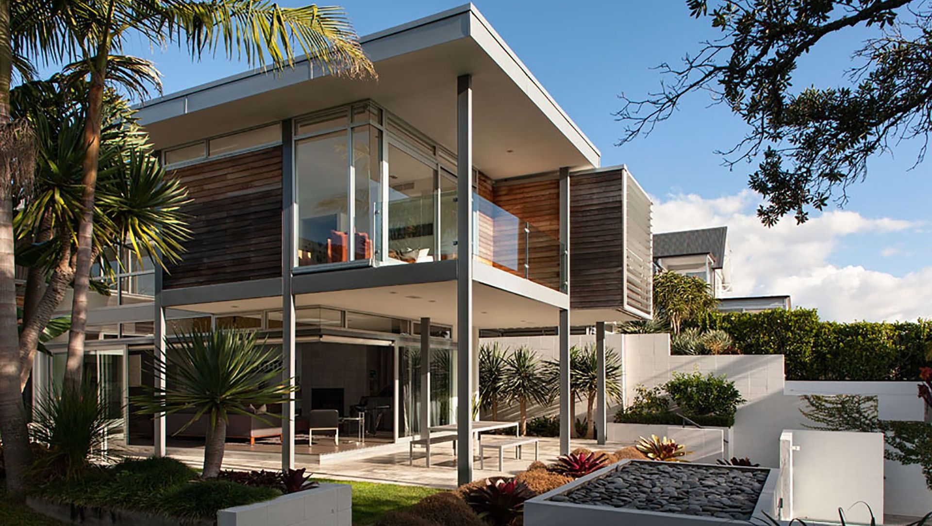 The Twin Houses banner