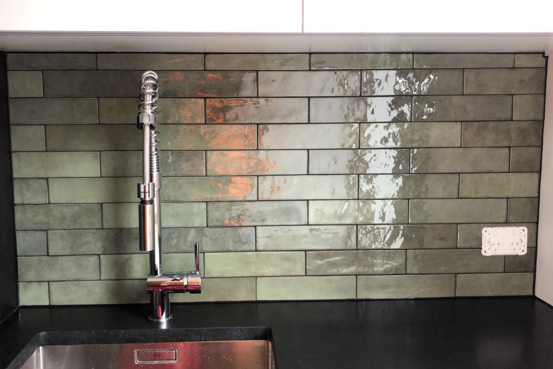 Kitchen and Laundry splashbacks - Kelvin Heights