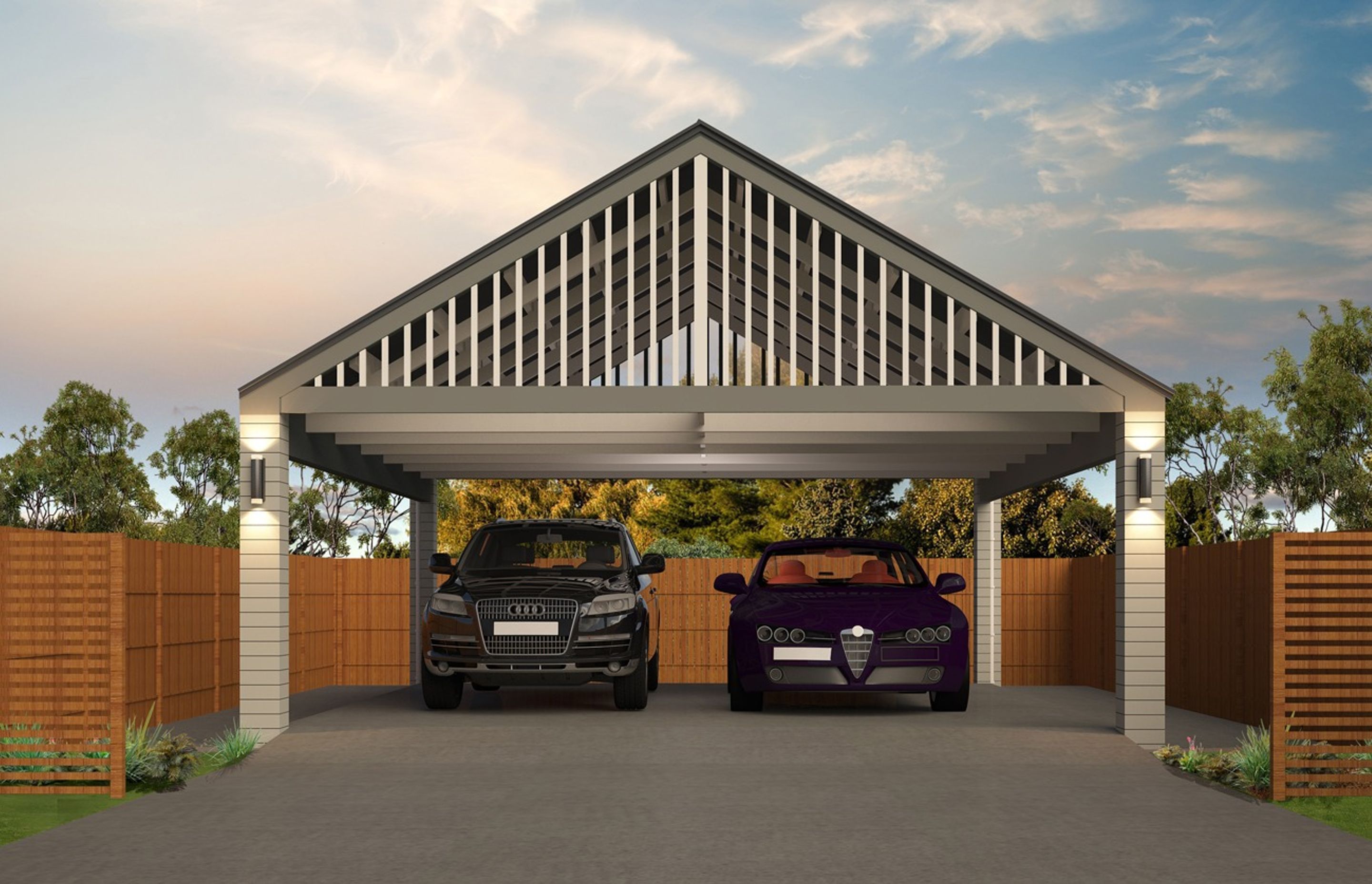 Double Carports