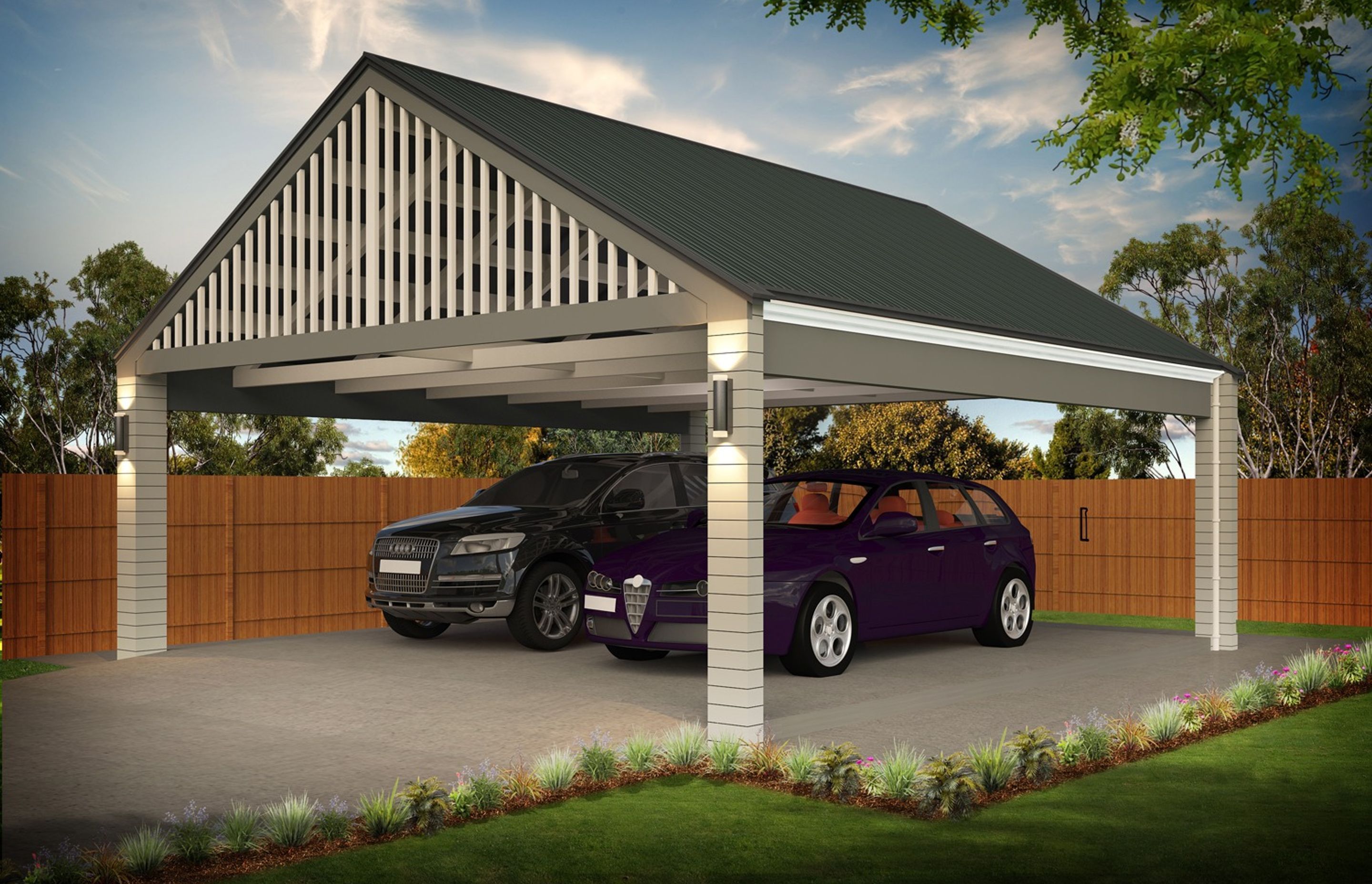 Double Carports