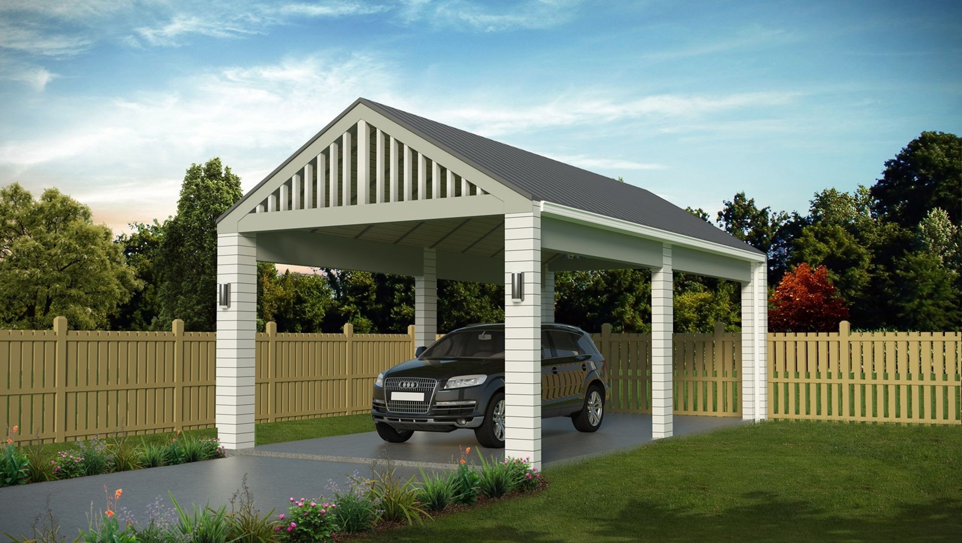 Single Carports banner