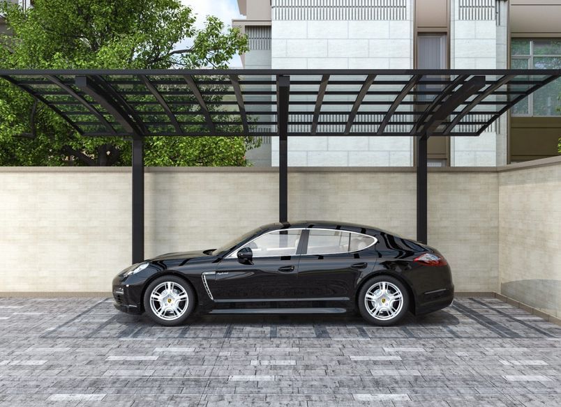 Single Carport Aluminium