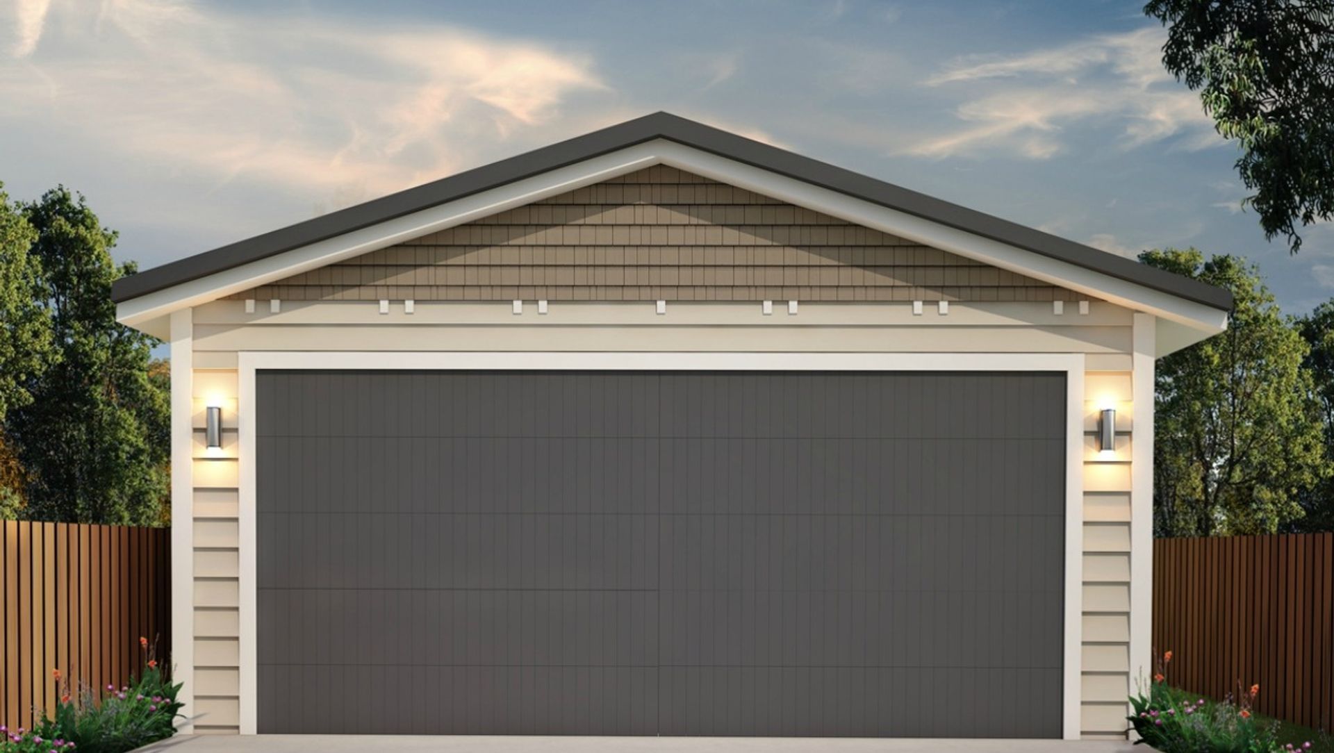 Double Garages banner