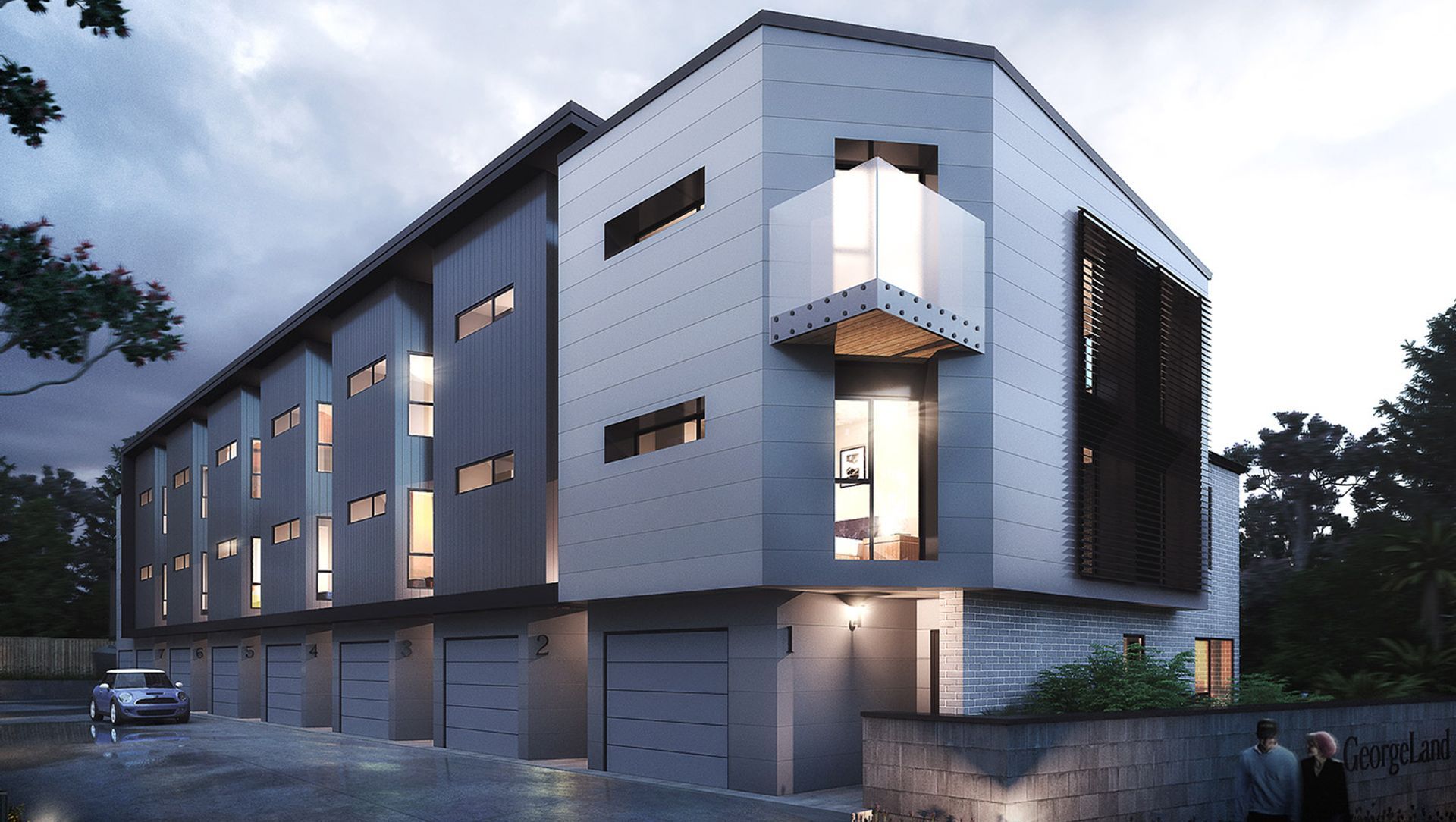 Greenlane Terrace Houses, Greenlane banner