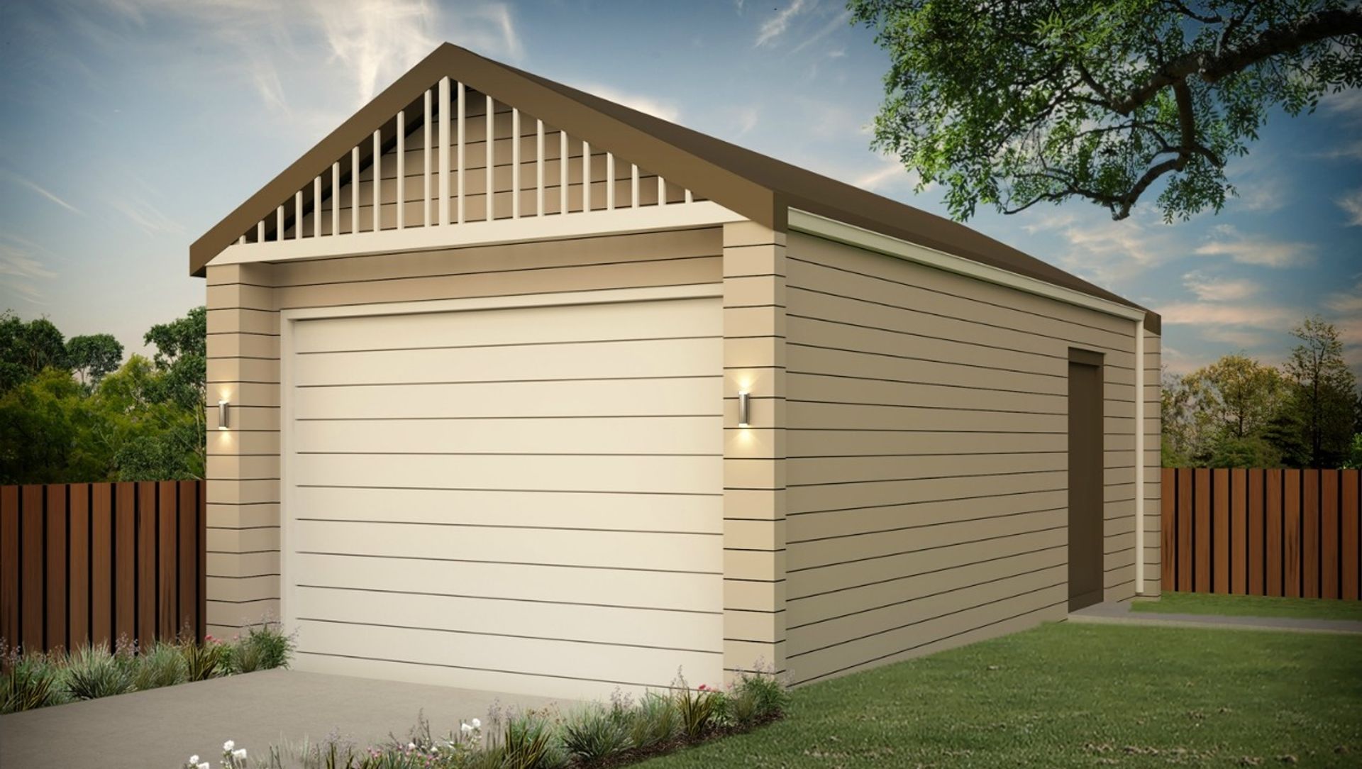 Single Garage banner