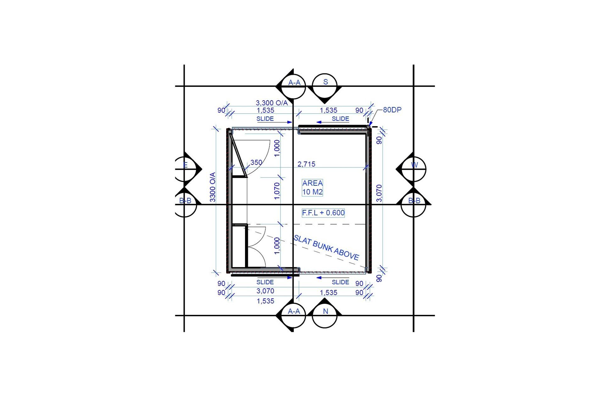 Sleepout - Minor Unit - 10m2