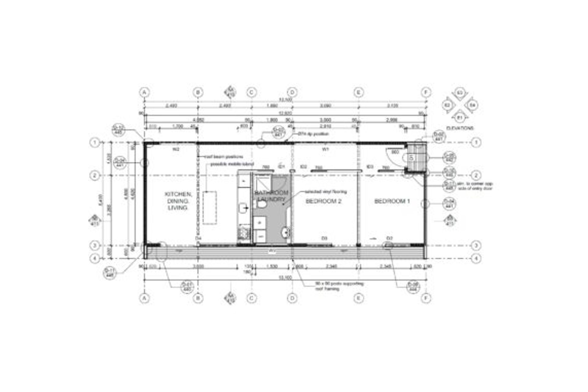 Sleepout - Modular Unit - 65m2