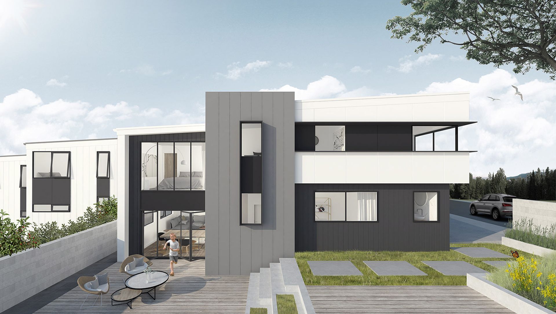 Sunrise Terraces, Murrays Bay banner