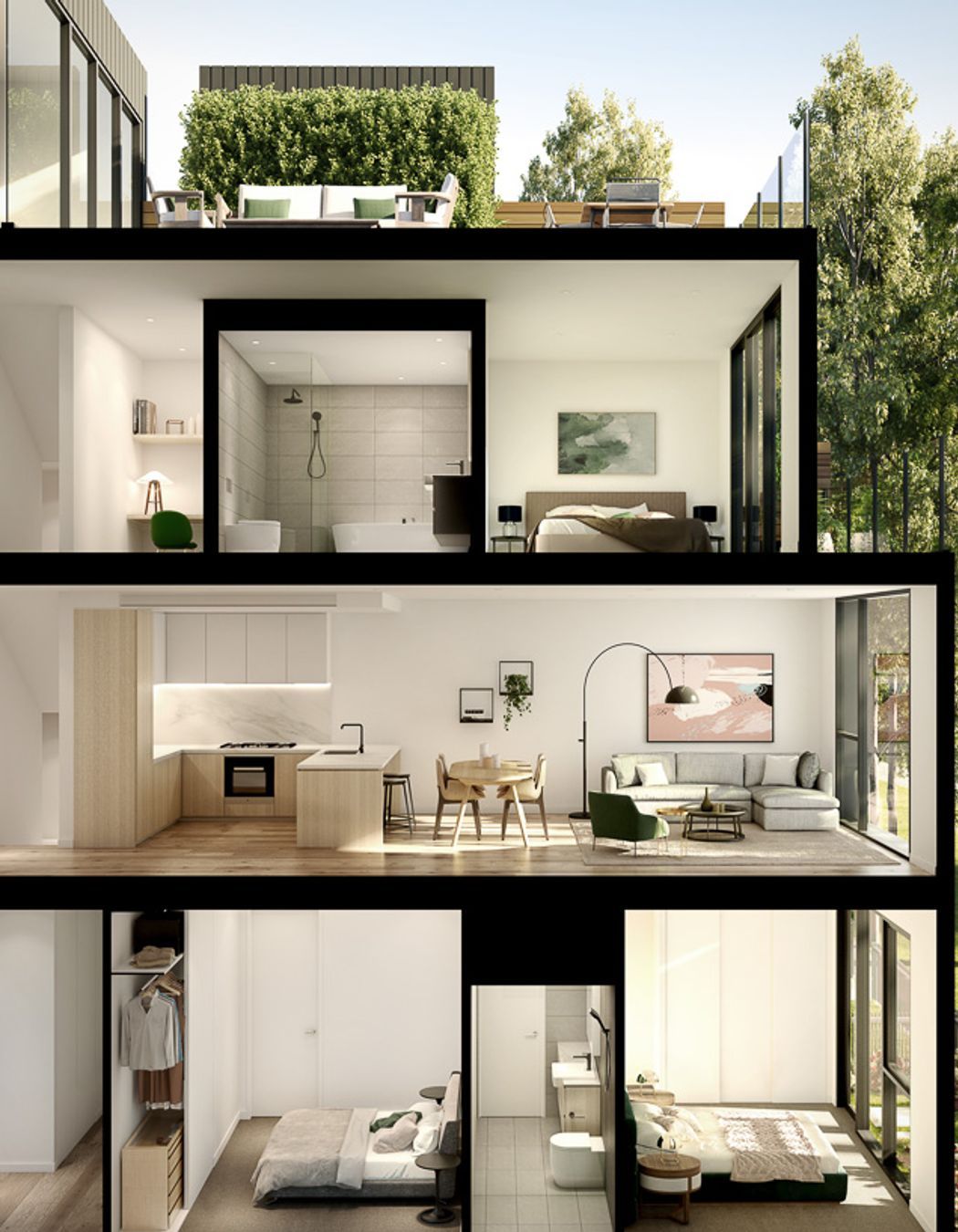 The Evelyn Townhouses