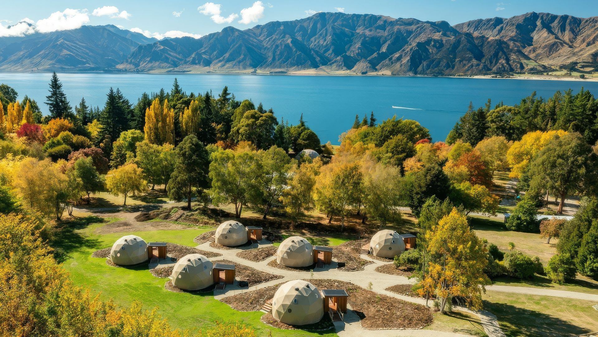 Hawea Holiday Park - Hawea banner