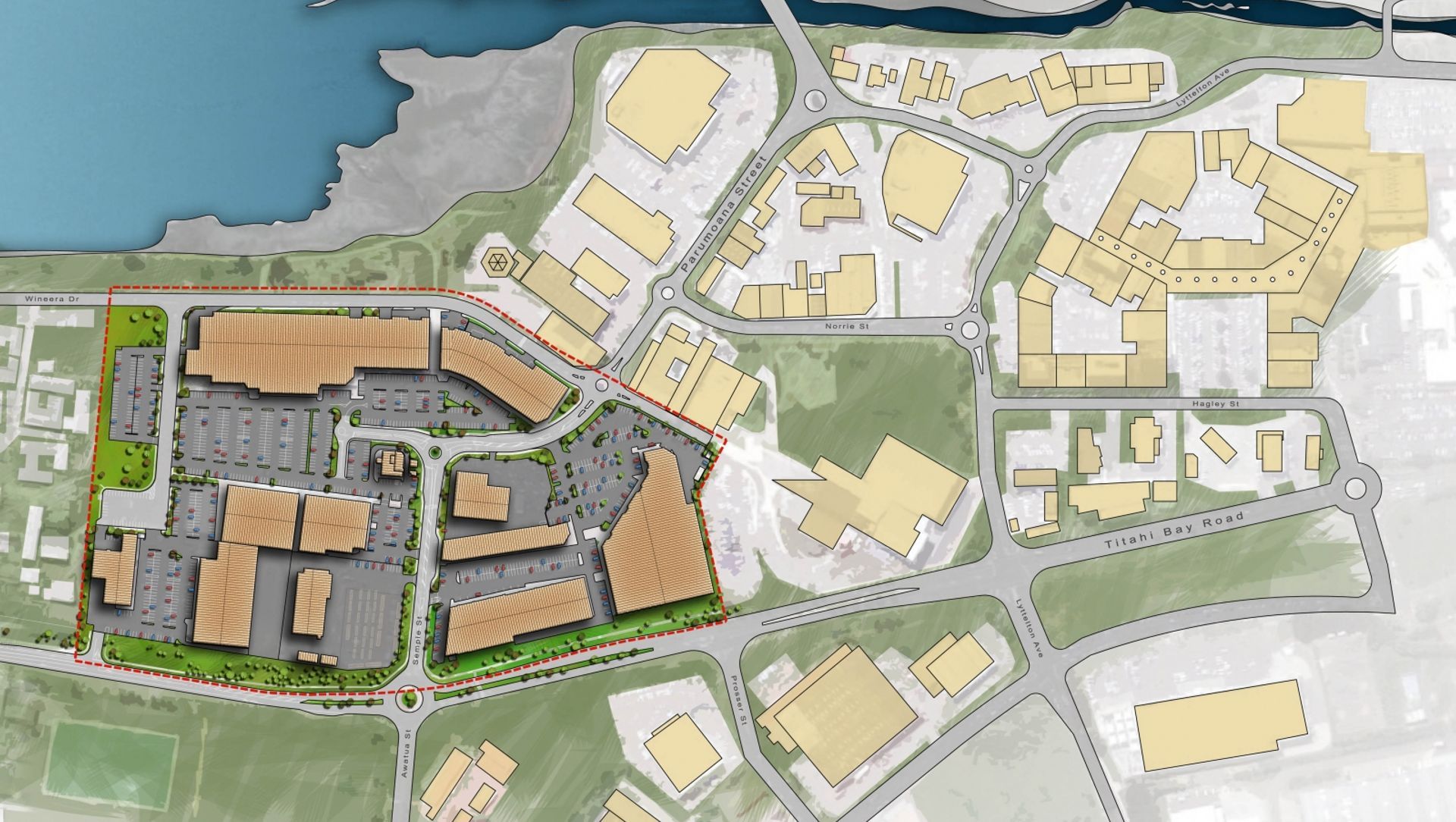 Porirua Mega Centre banner