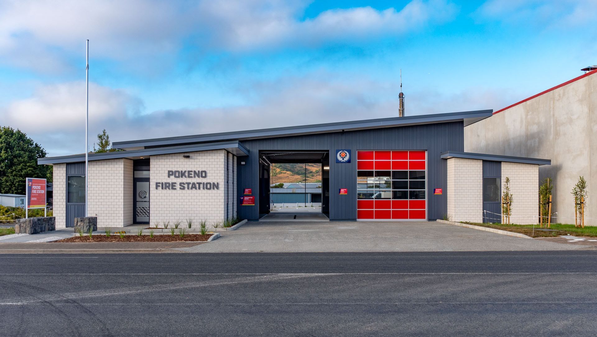 N.Cole Construction - Pokeno Fire Station banner