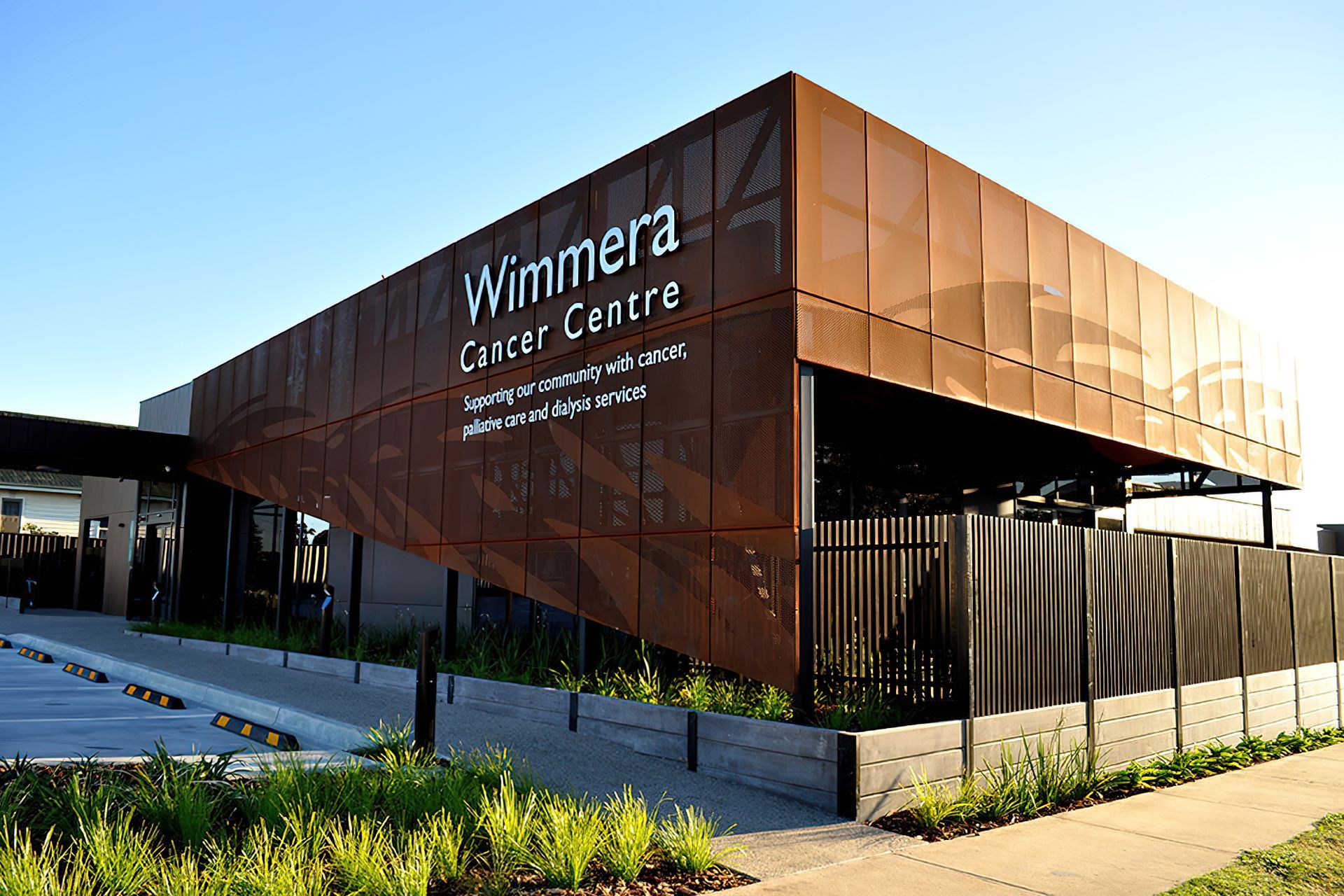 ##Wimmera Cancer Centre - Custom Corten Cassette Panels