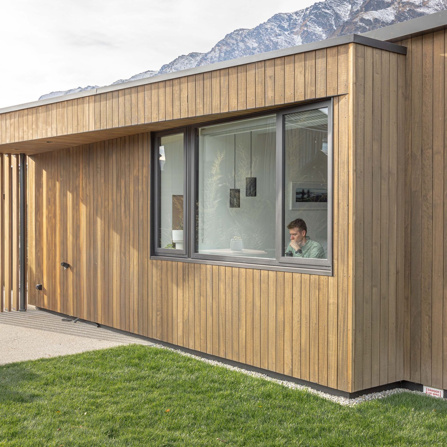 Truwood modified timber cladding