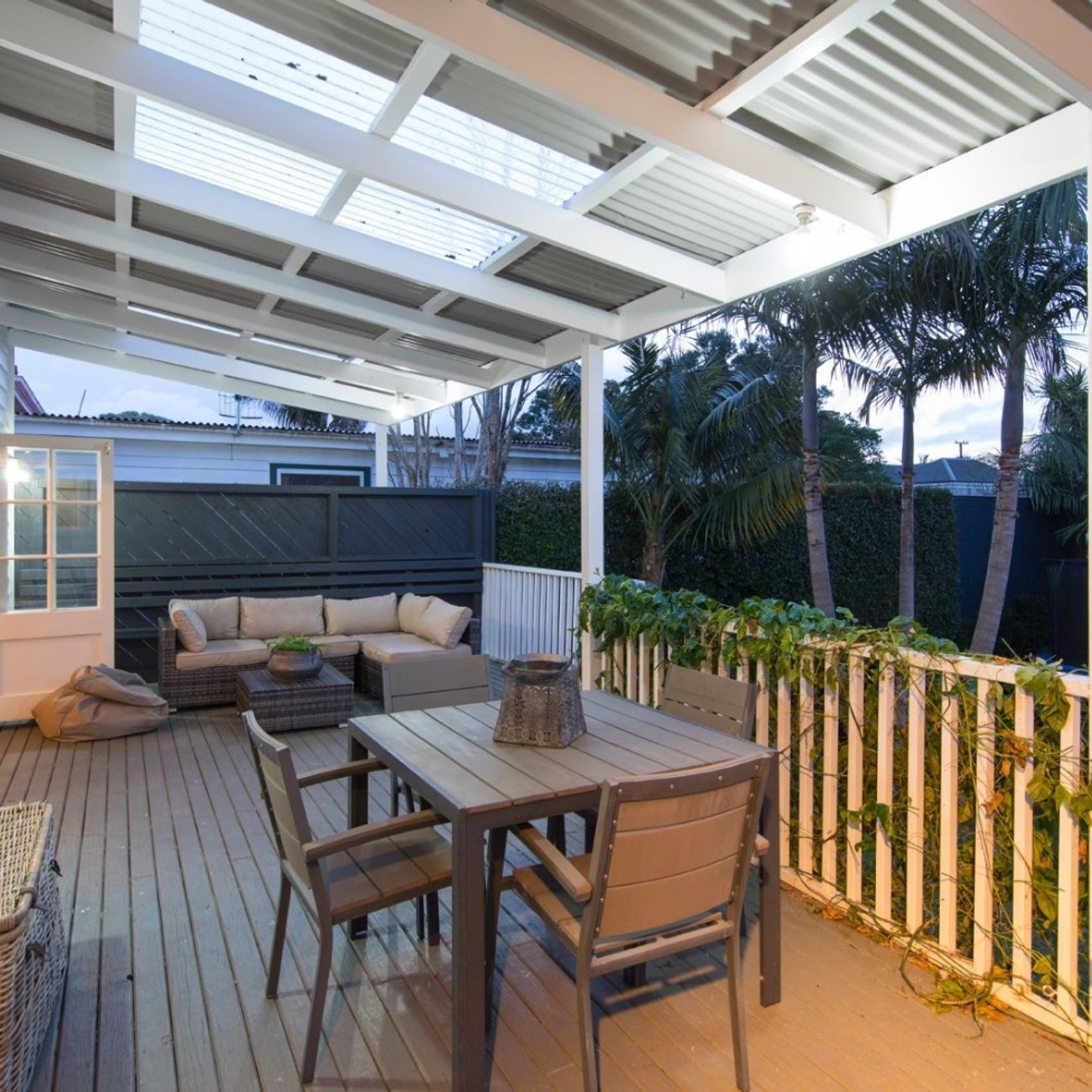Deck Area - before