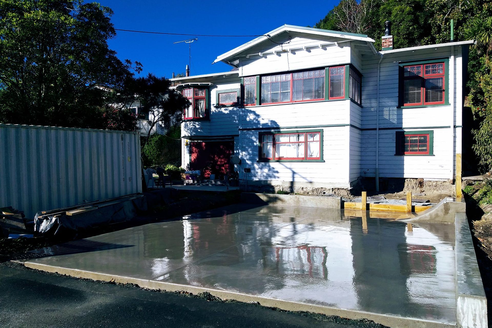 Quarter Pipe Driveway