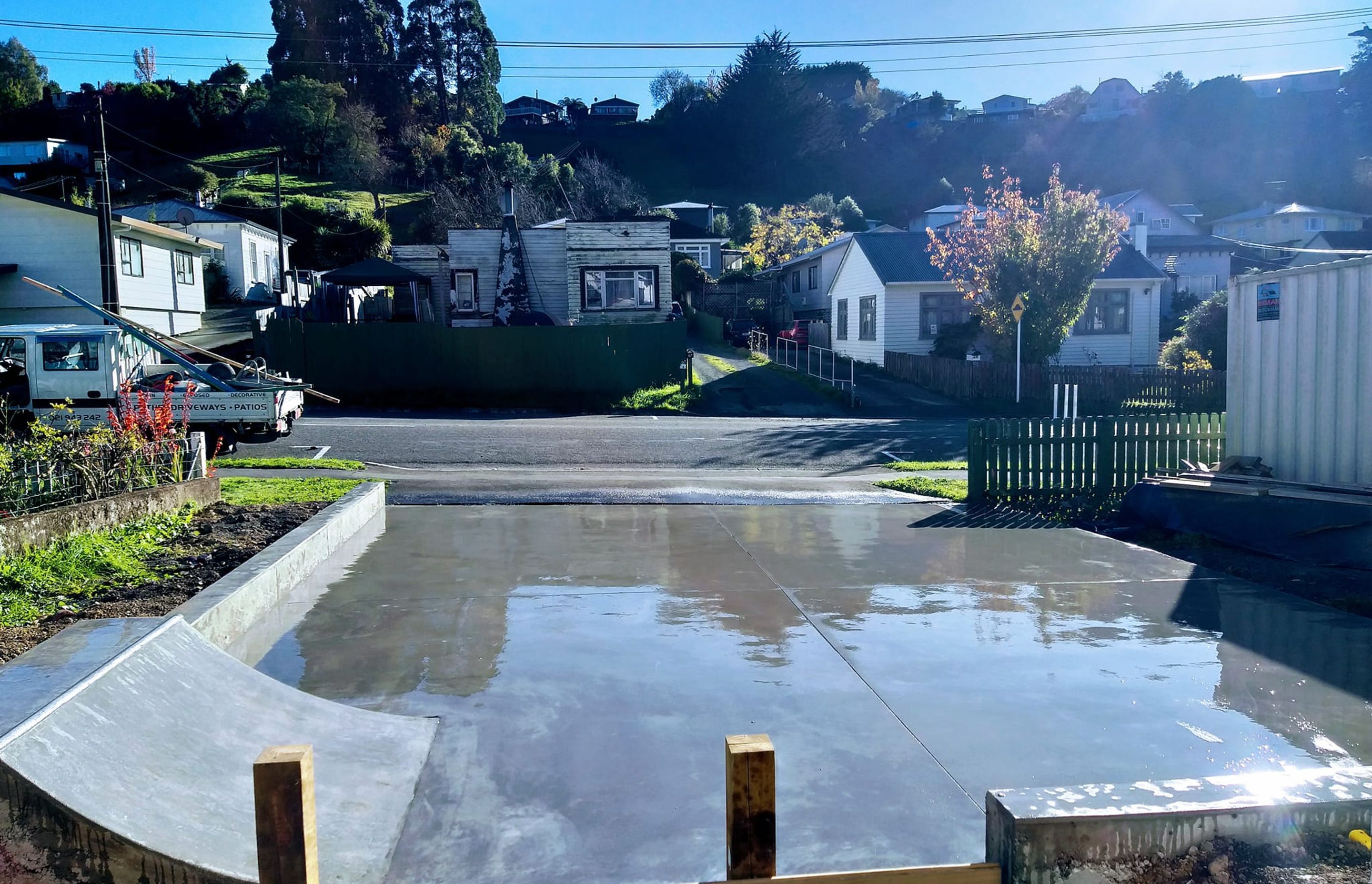 Quarter Pipe Driveway