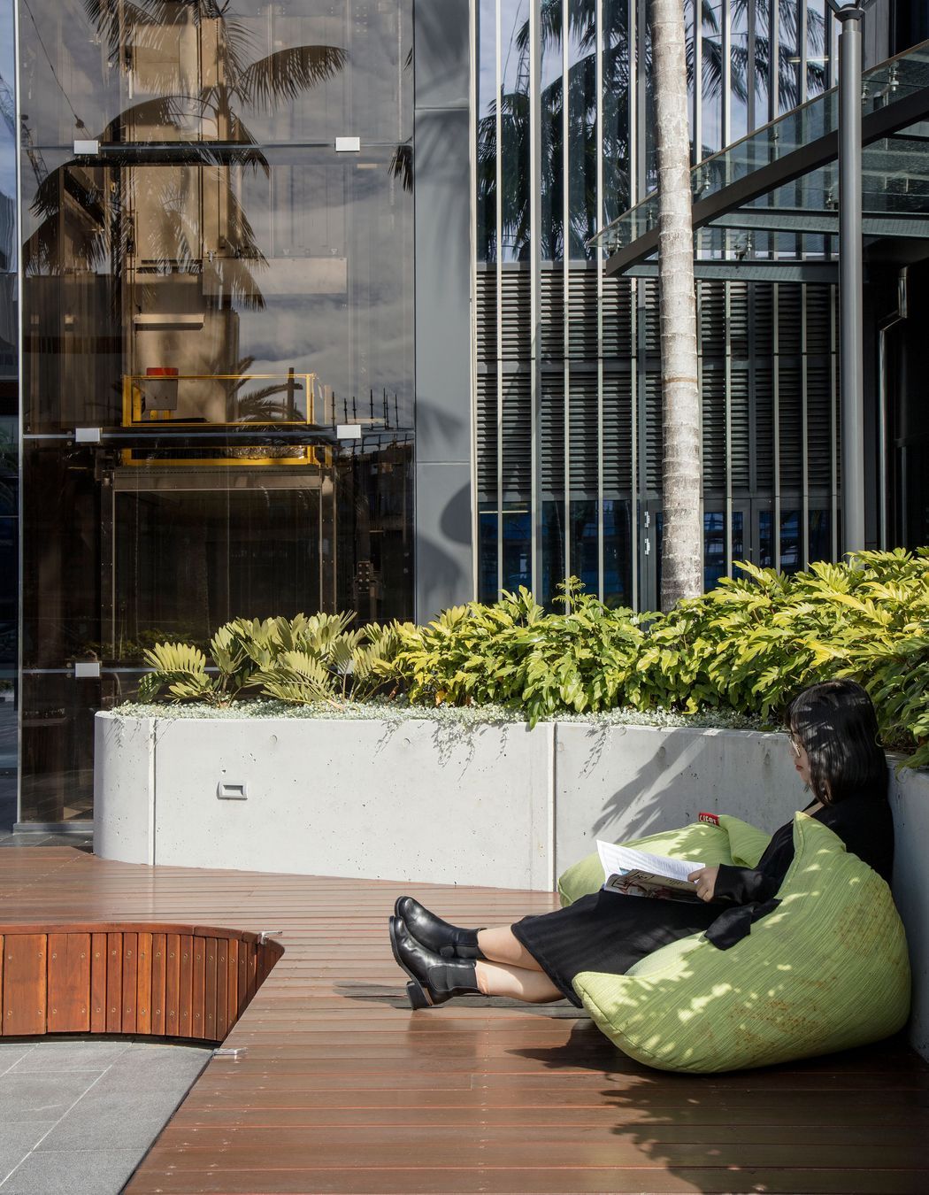 Wentworth Point Library Forecourt
