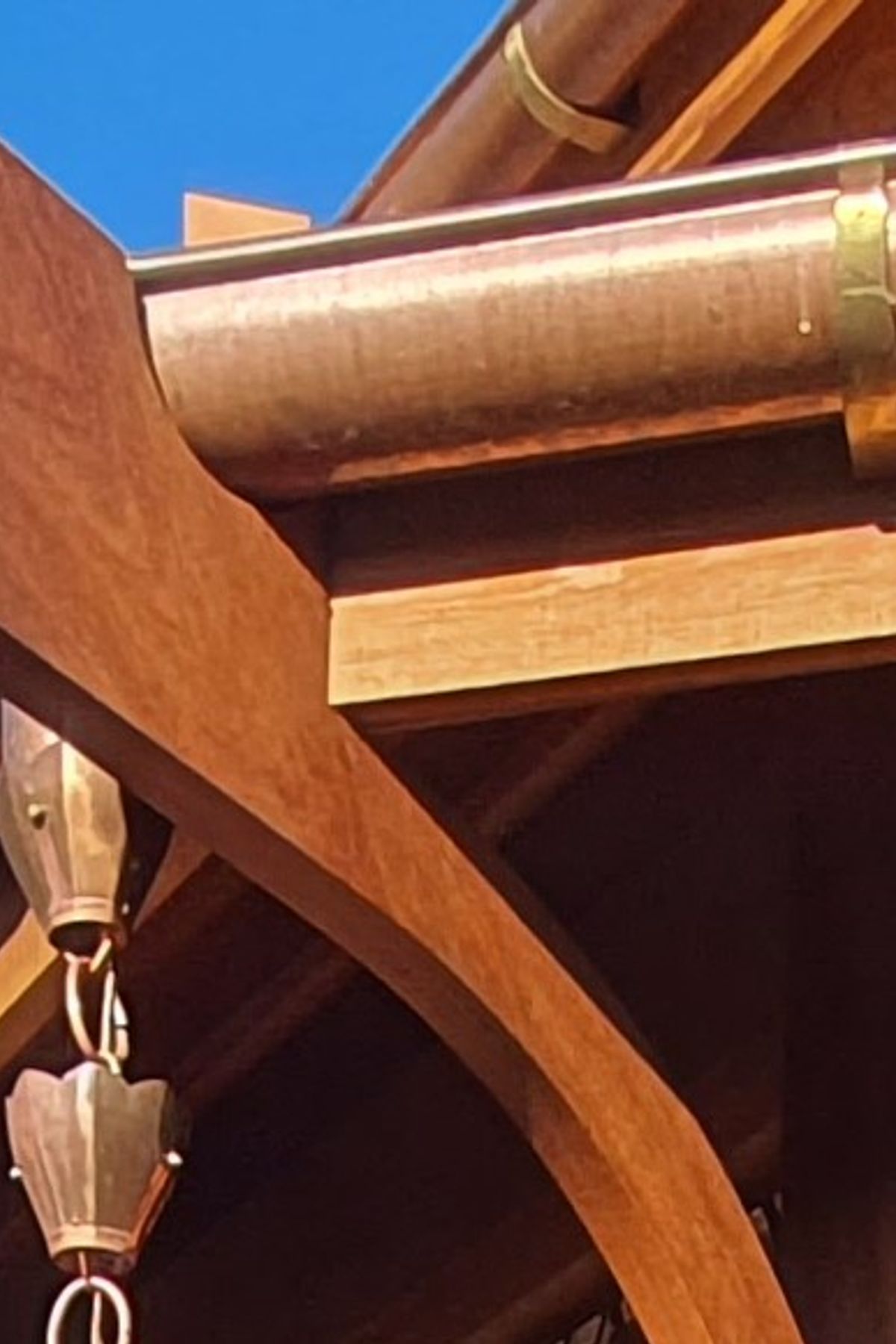 Copper Rainchain Features