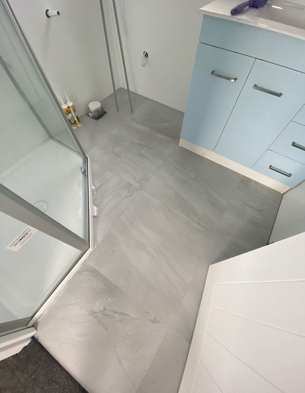 4 Bathrooms Tiling Project