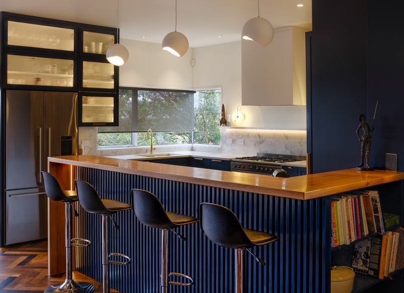 Making a Statement in Blue!