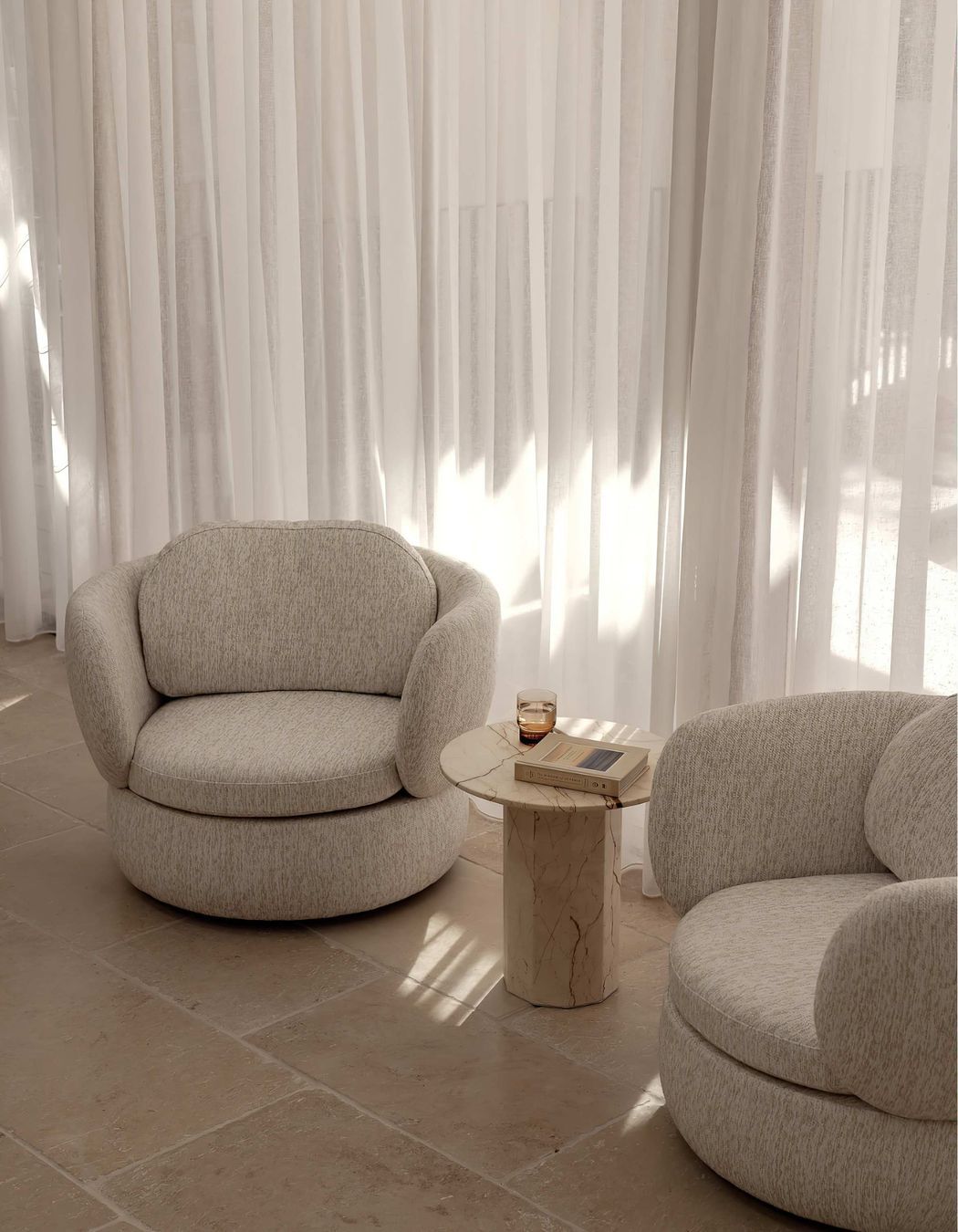 Atlas Decagon Side Table