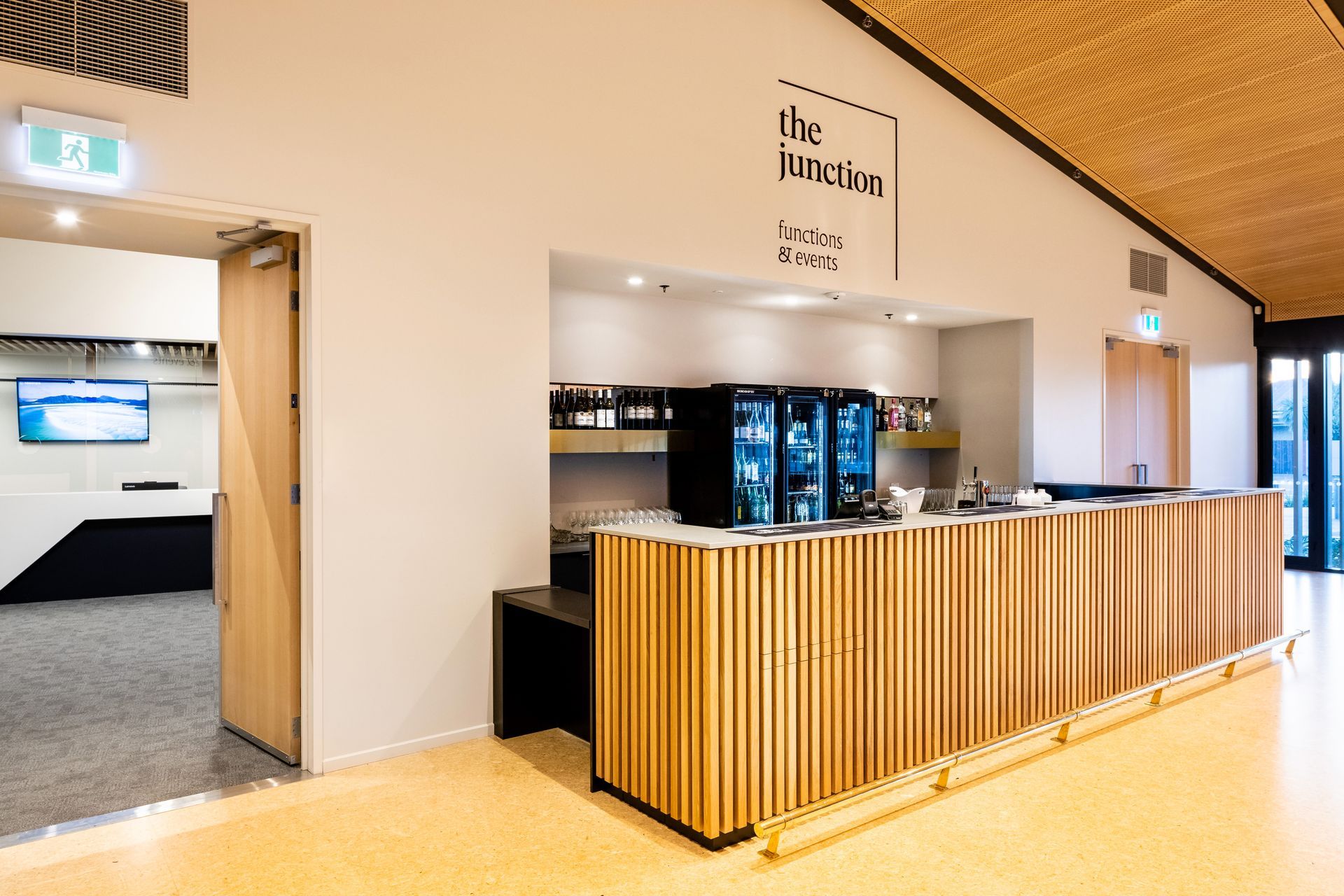 The Junction is the Richmond Club's function and event space and is available for hire by the general public for social and corporate events. Photography by Clinton Lloyd.