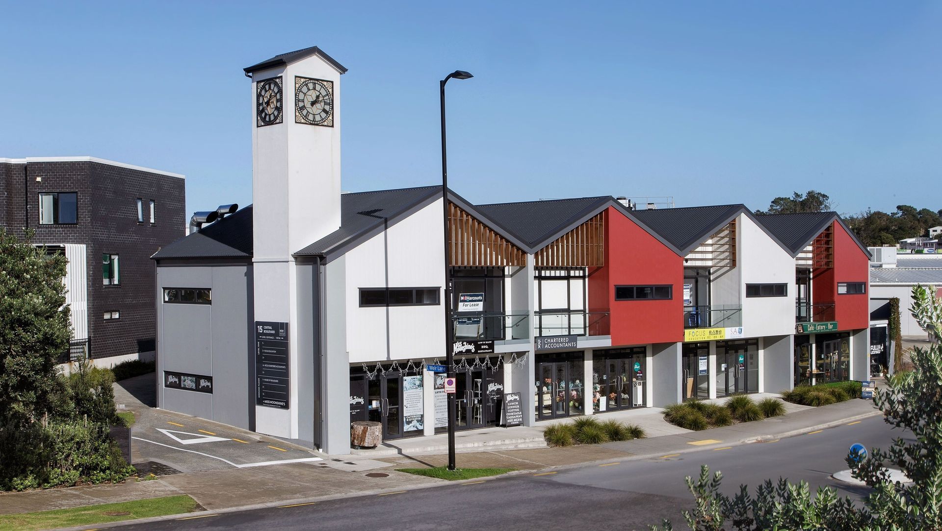Central Boulevard Development banner