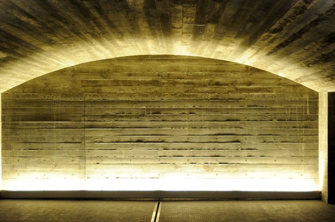 Firth Creates a Work of Art with Concrete Ceiling at Elephant Hill Winery