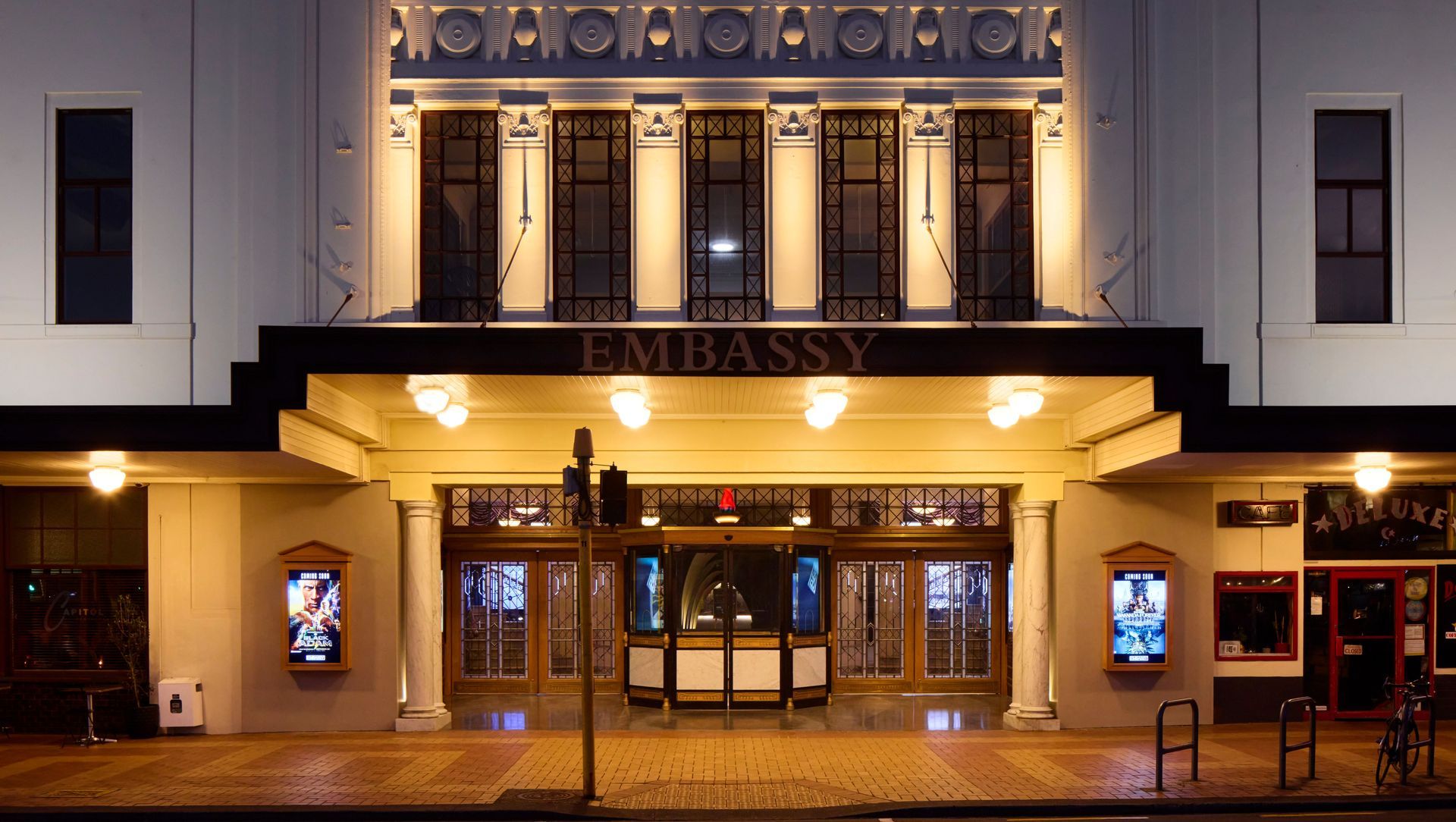 Embassy Theatre banner