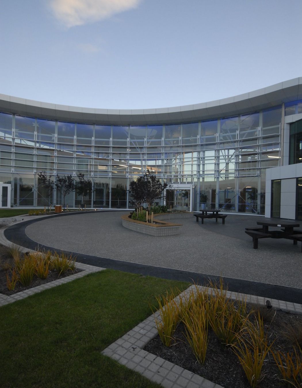 Park-like setting for award winning commercial campus in Christchurch