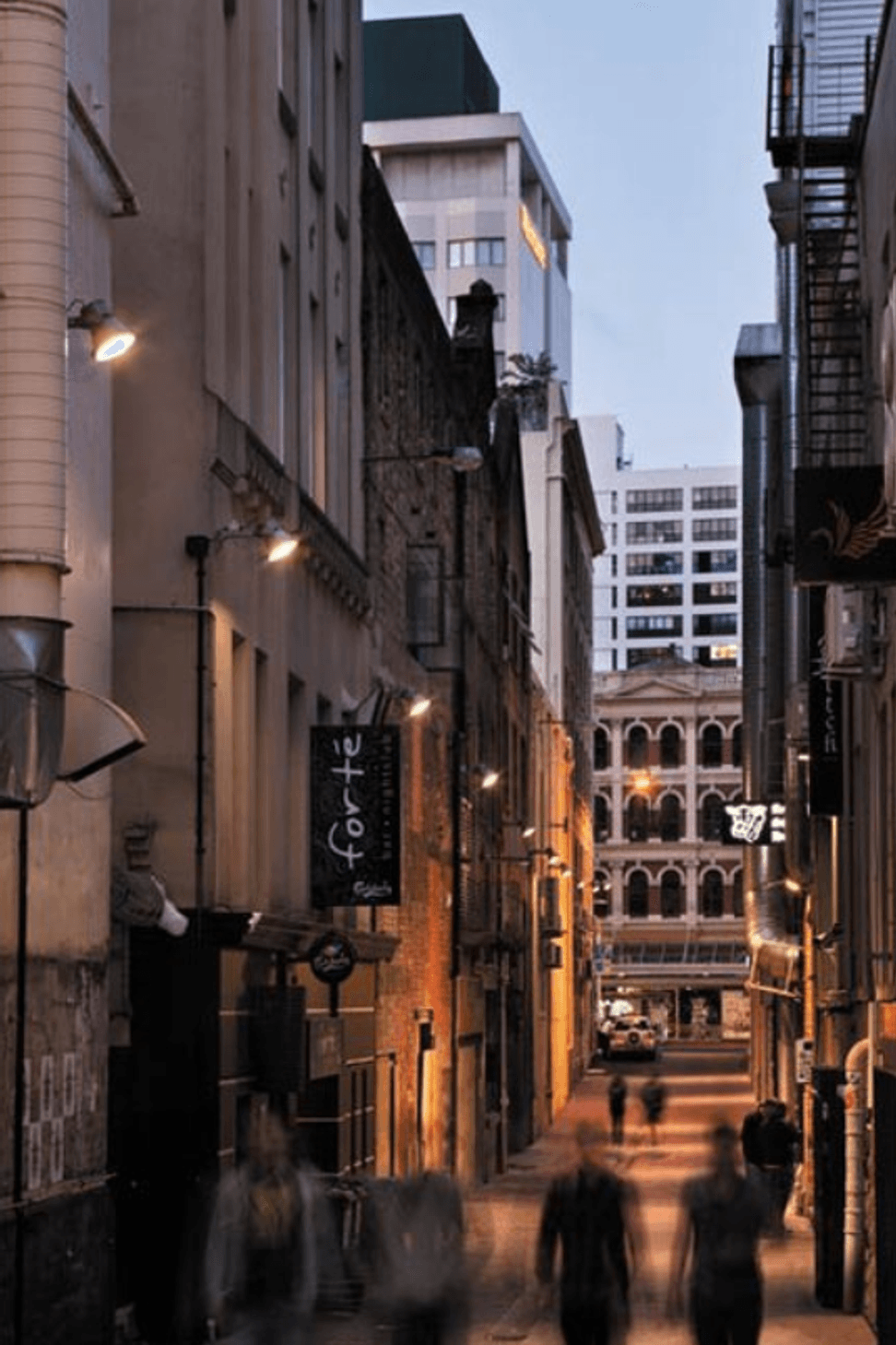 Fort Street & Fort Lane, Auckland