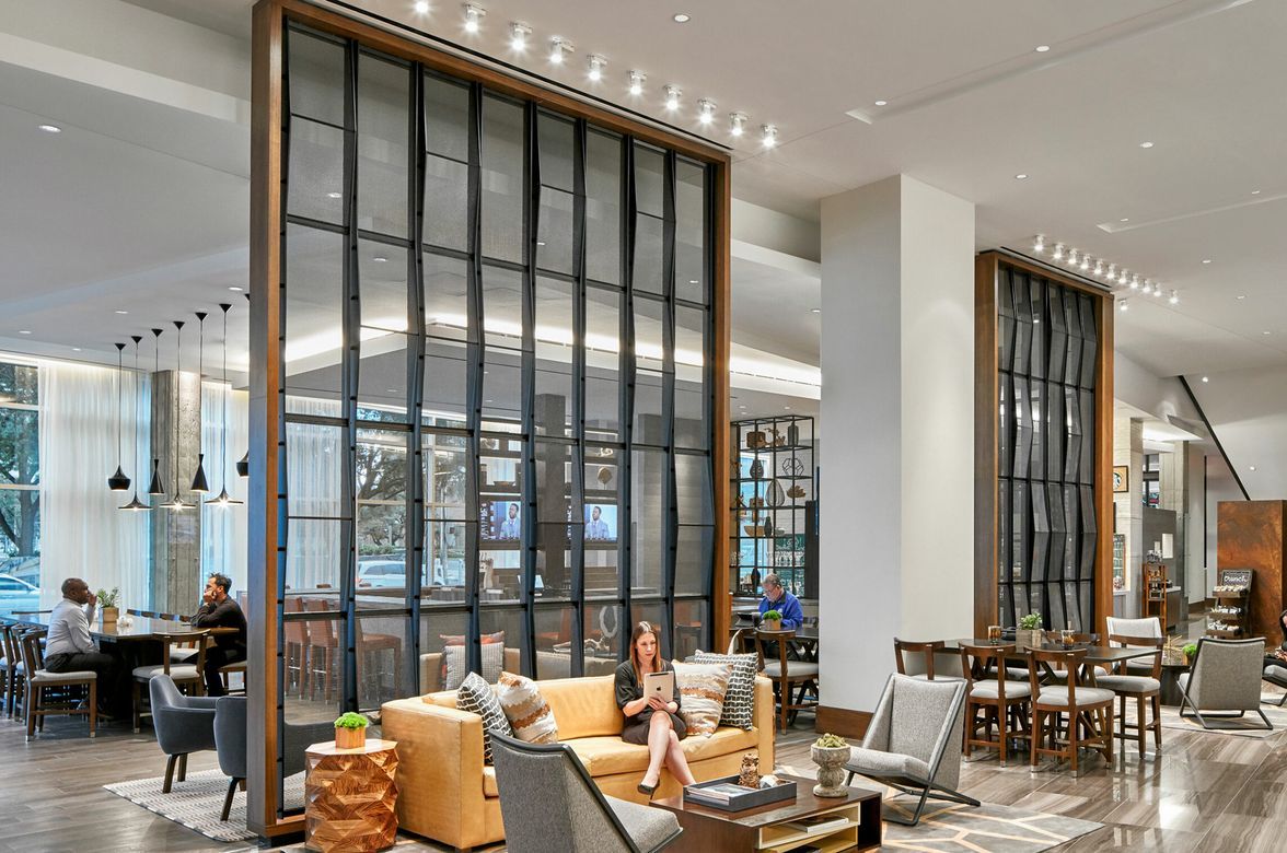 Space Dividers create Zones in Open Plan