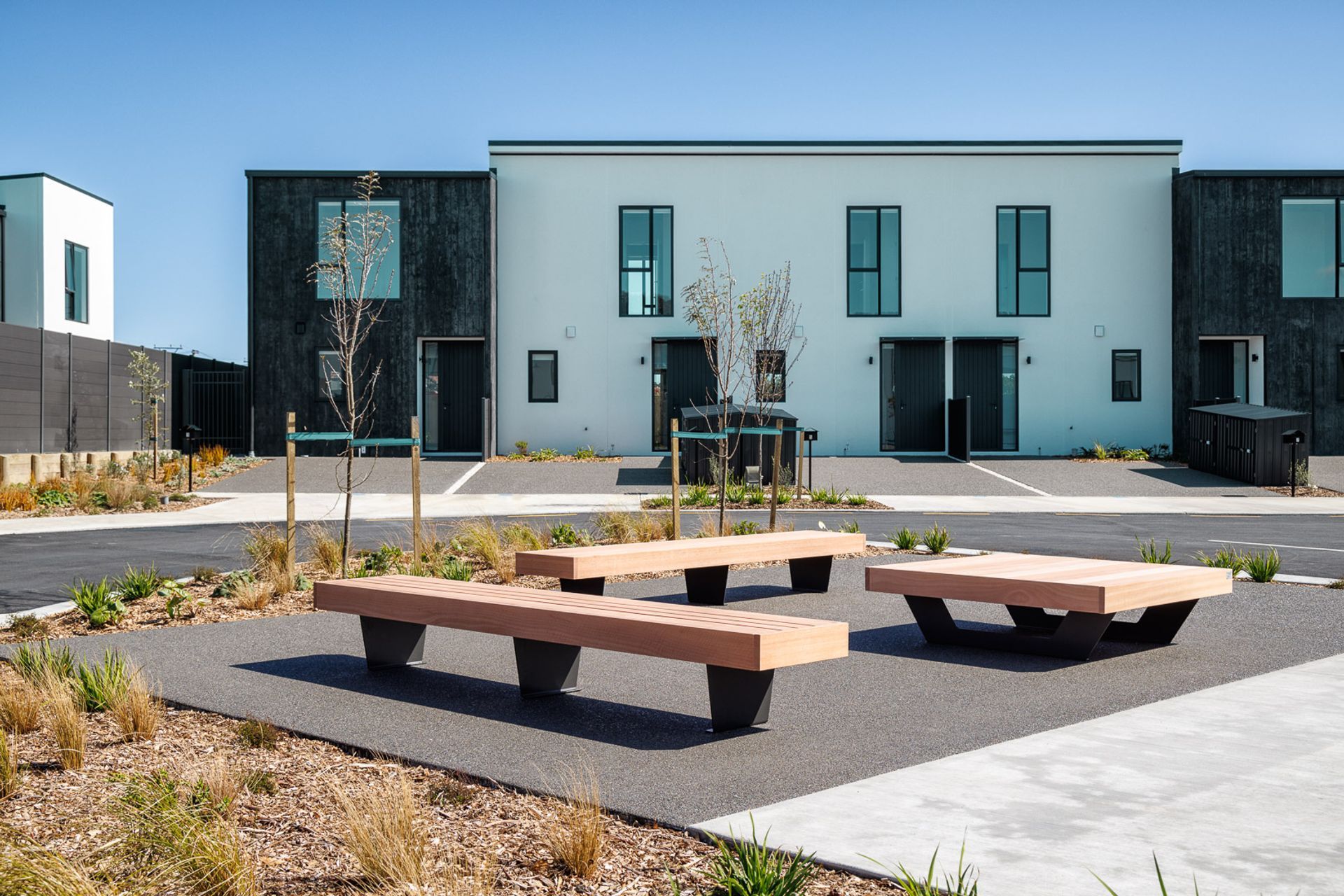 Central community space in Mabel Central