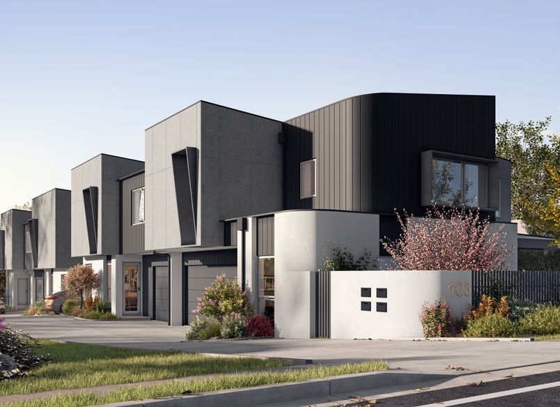 Townhouse renders in Kahibah, Newcastle NSW
