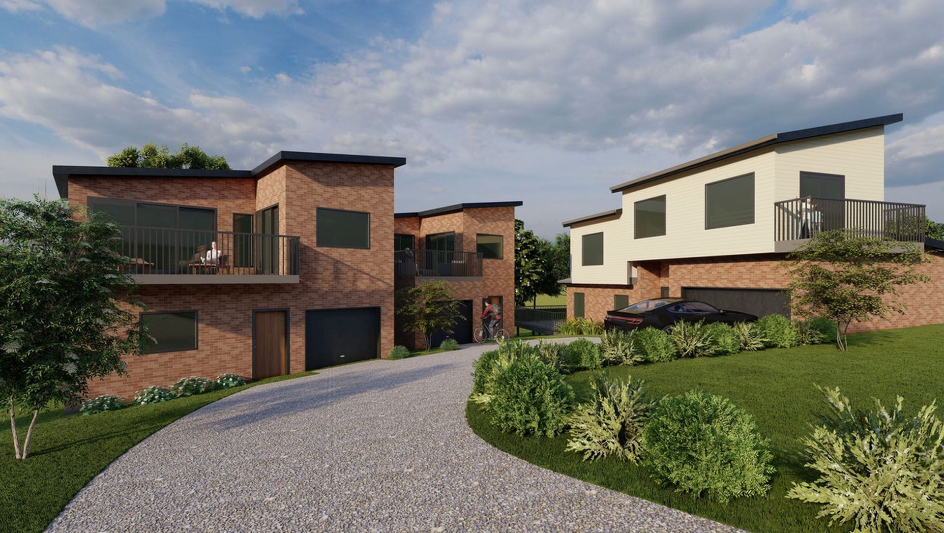 3 House Development banner