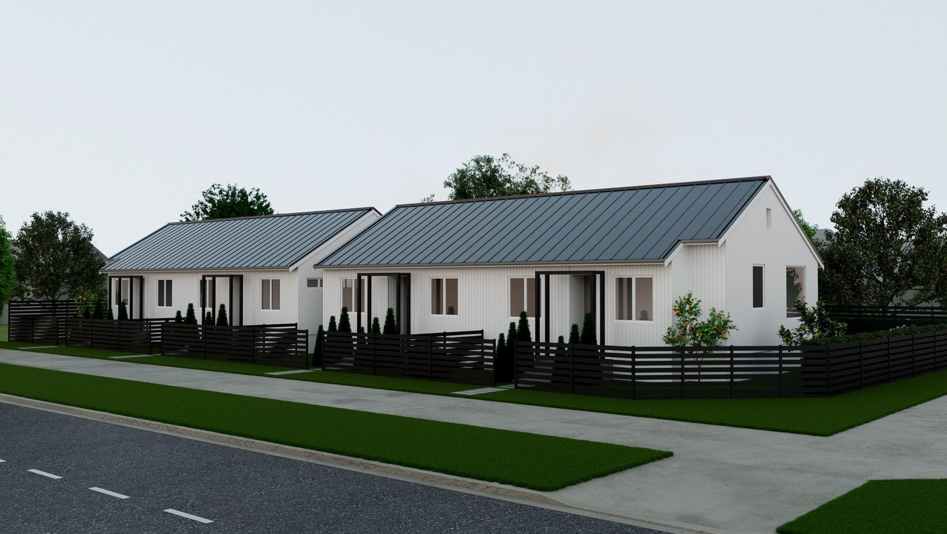 Multi unit development, Napier banner