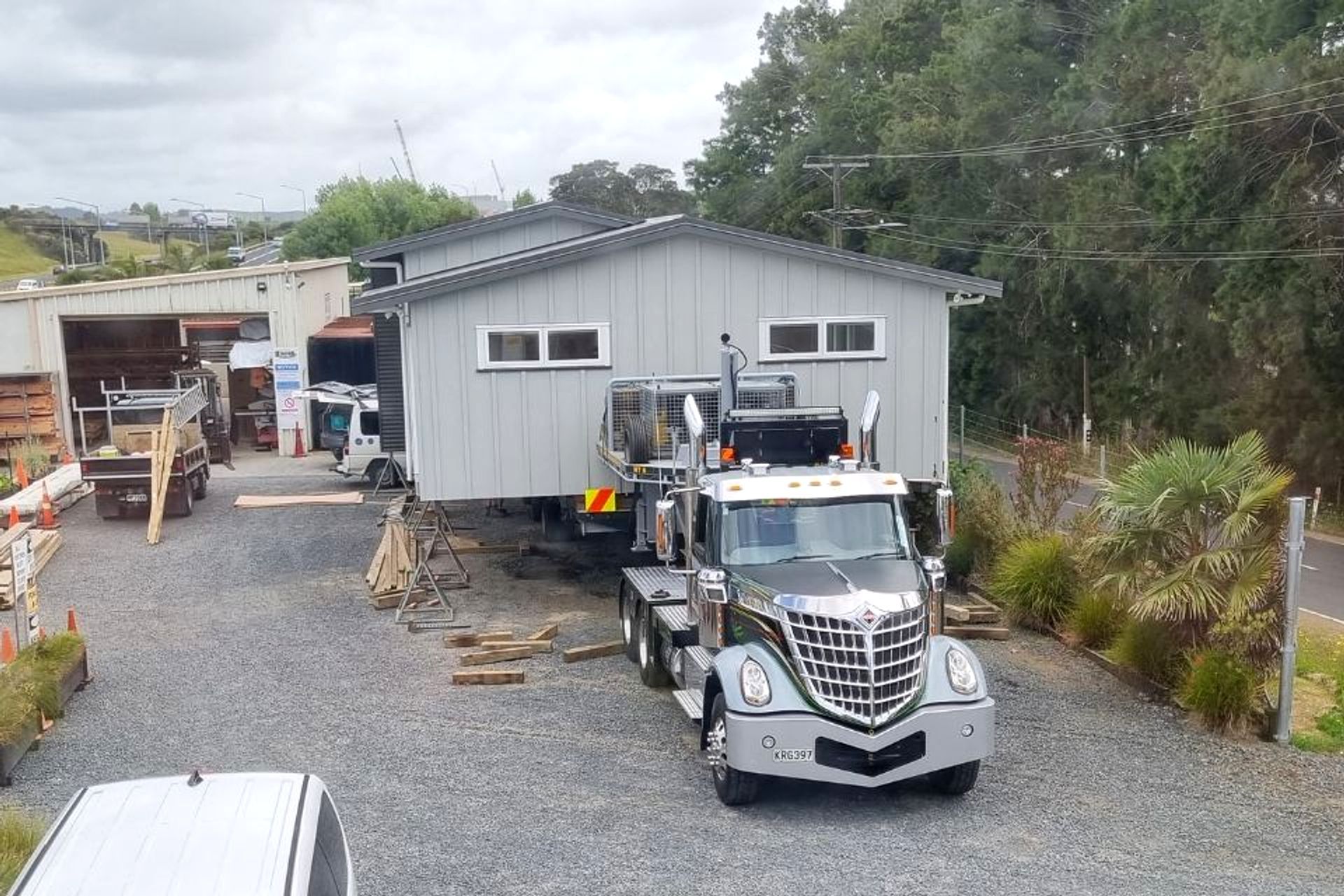 The Kiwibach is 101m² with a transportable design.