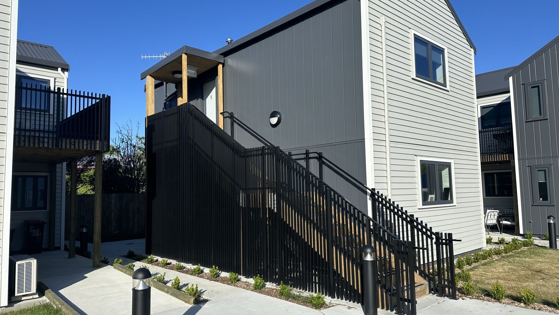 Hastings Multi-unit social housing development banner