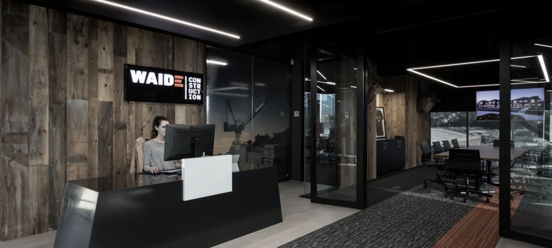 Waide Construction Offices banner