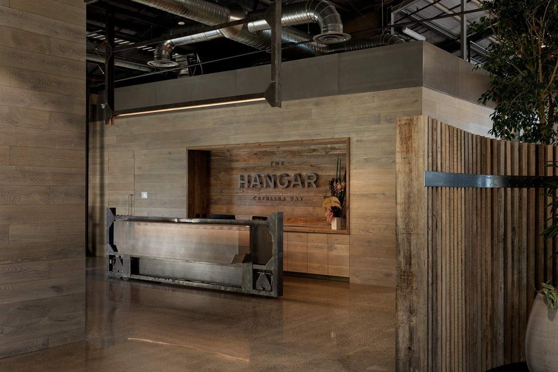 Sunderland Hangar, Catalina Bay