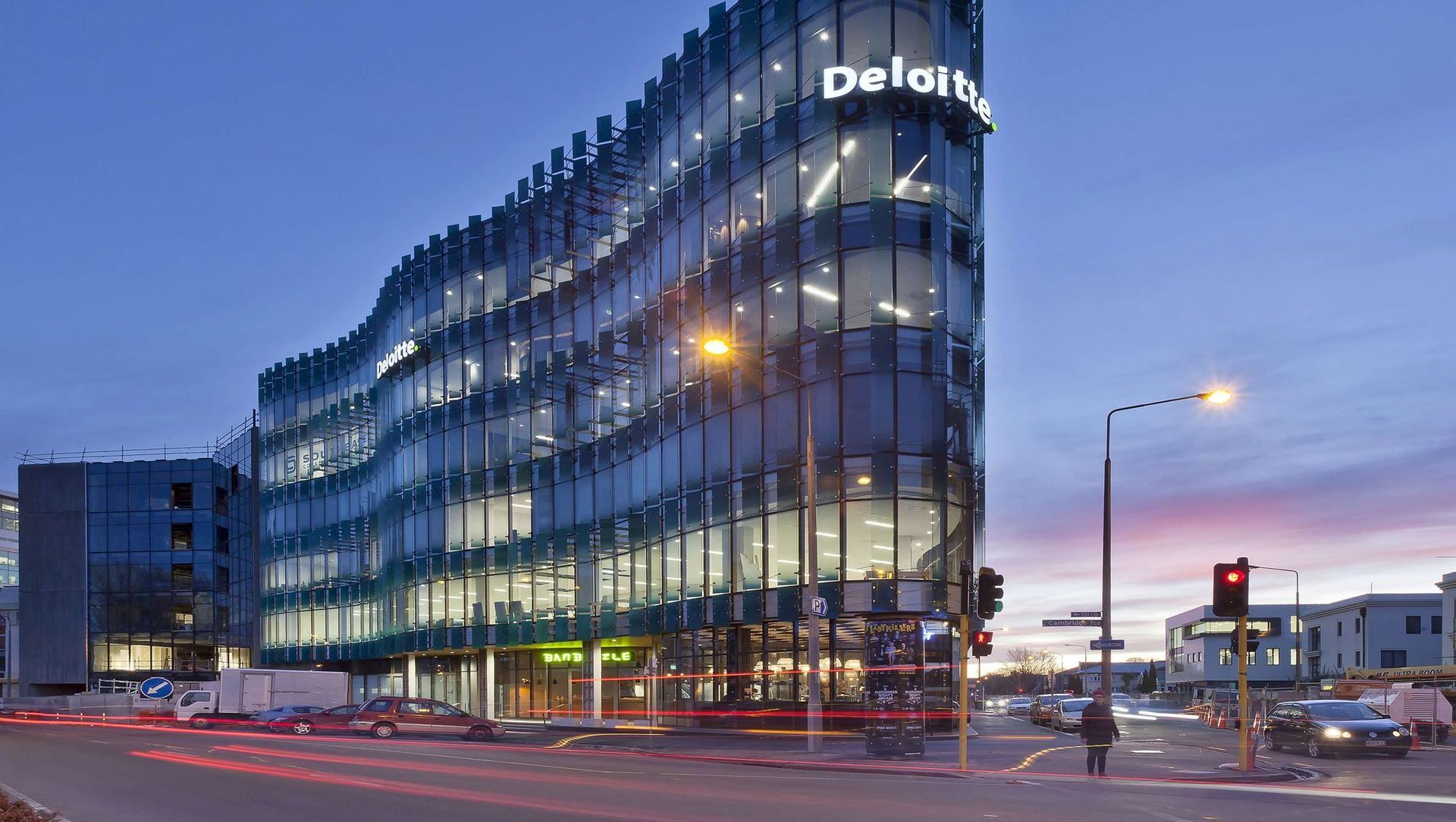 Deloitte Building banner