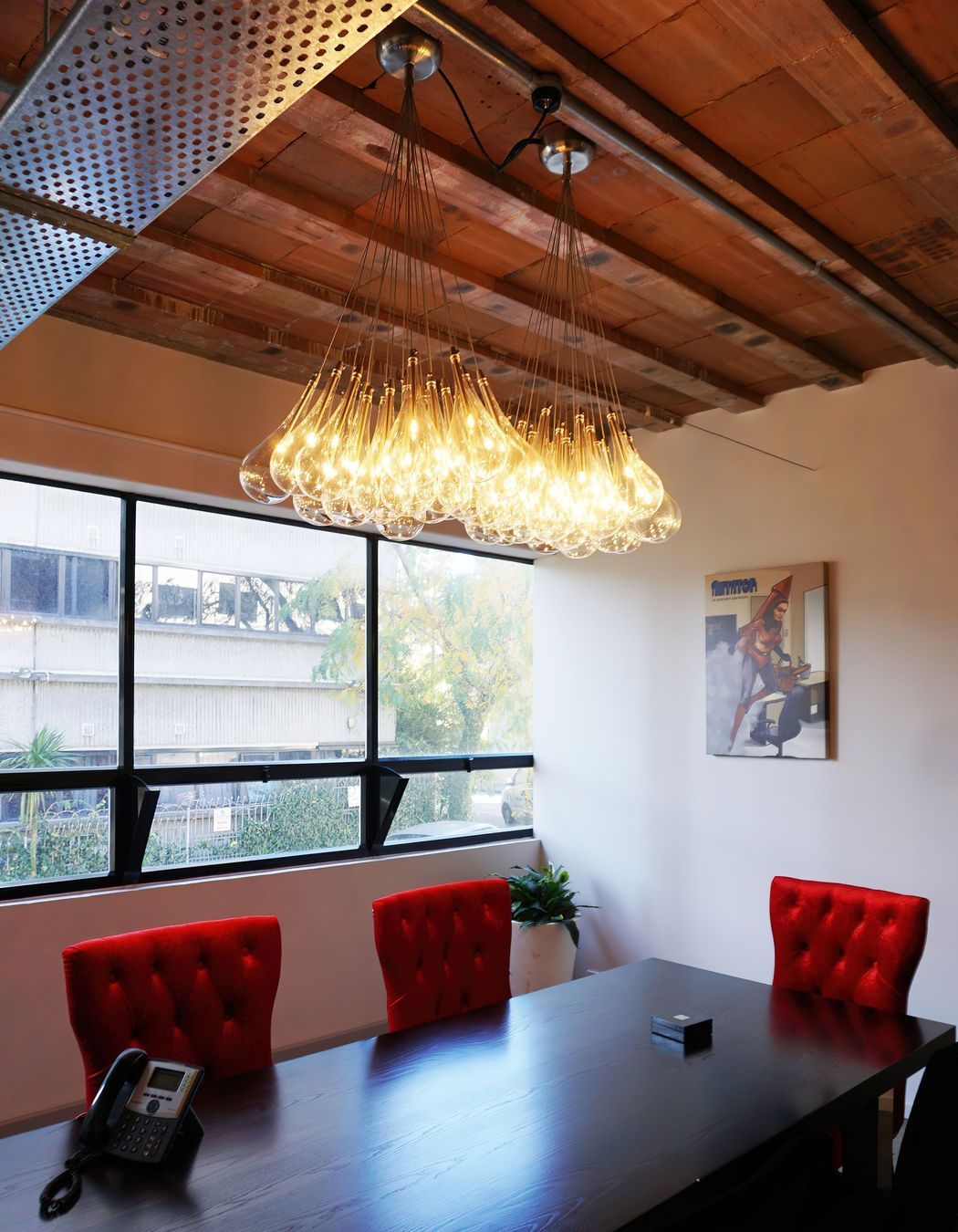 Modern Pendant Lights in CBD Office